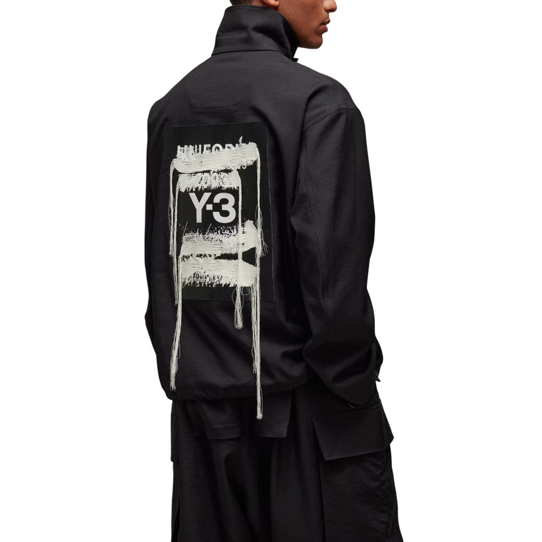 adidas Y-3 M Sport Uniform Patch Coach Jacket 'Black' JN3719 - 2