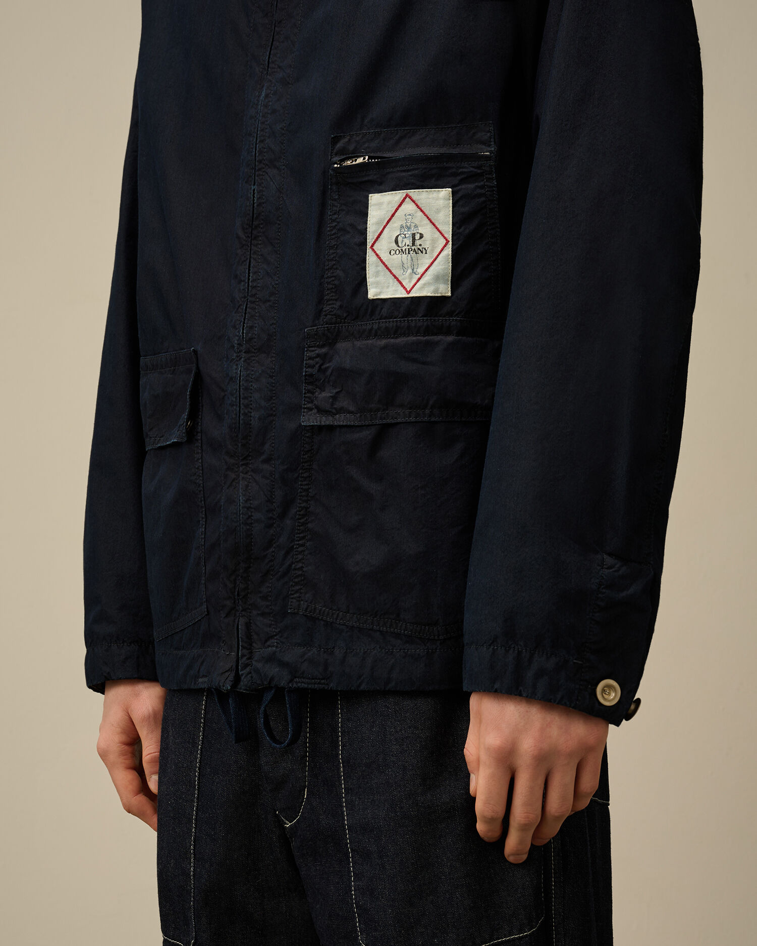 50 Fili Indigo Goggle Jacket - 5