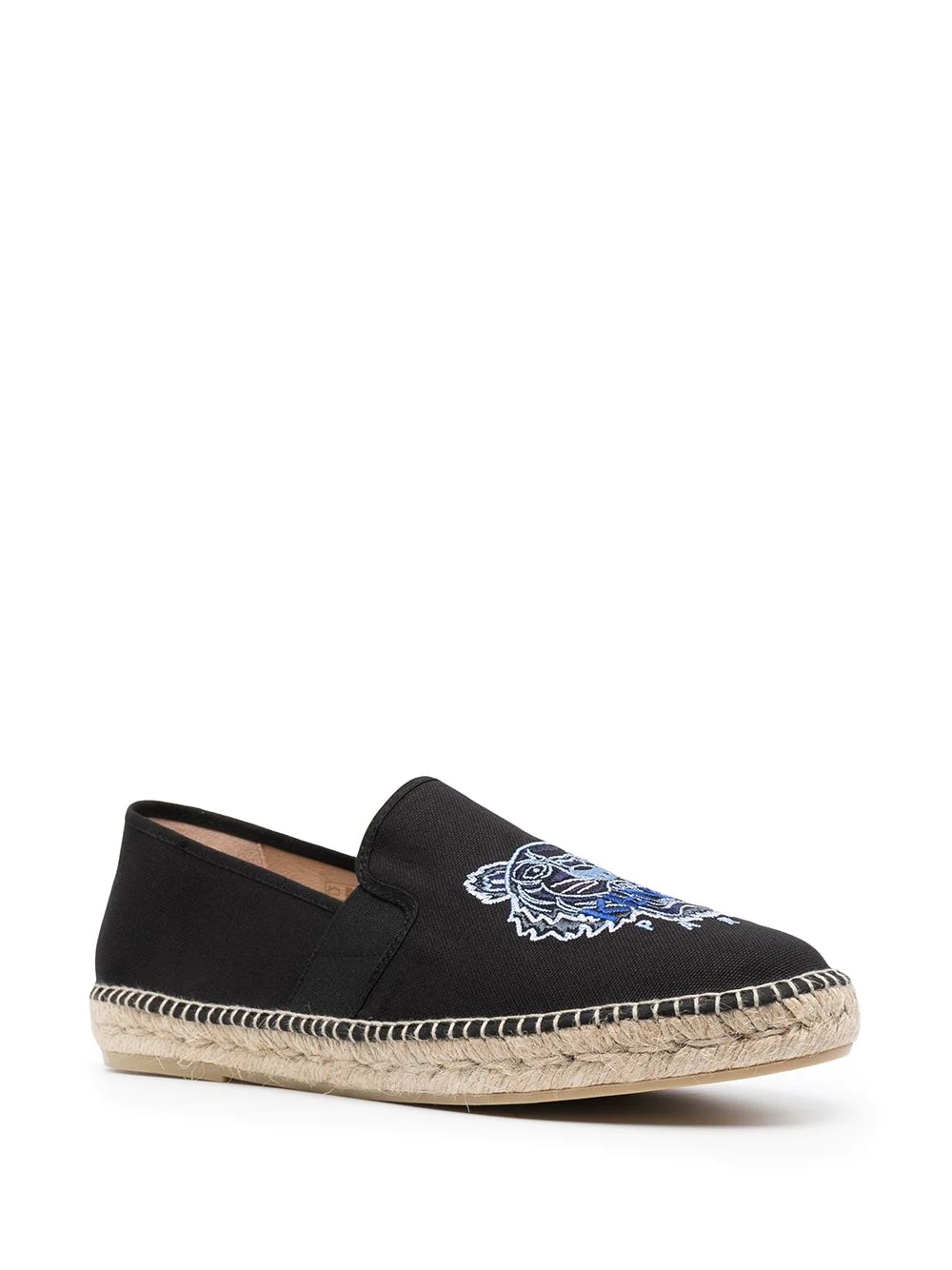 tiger-embroidered espadrilles - 2