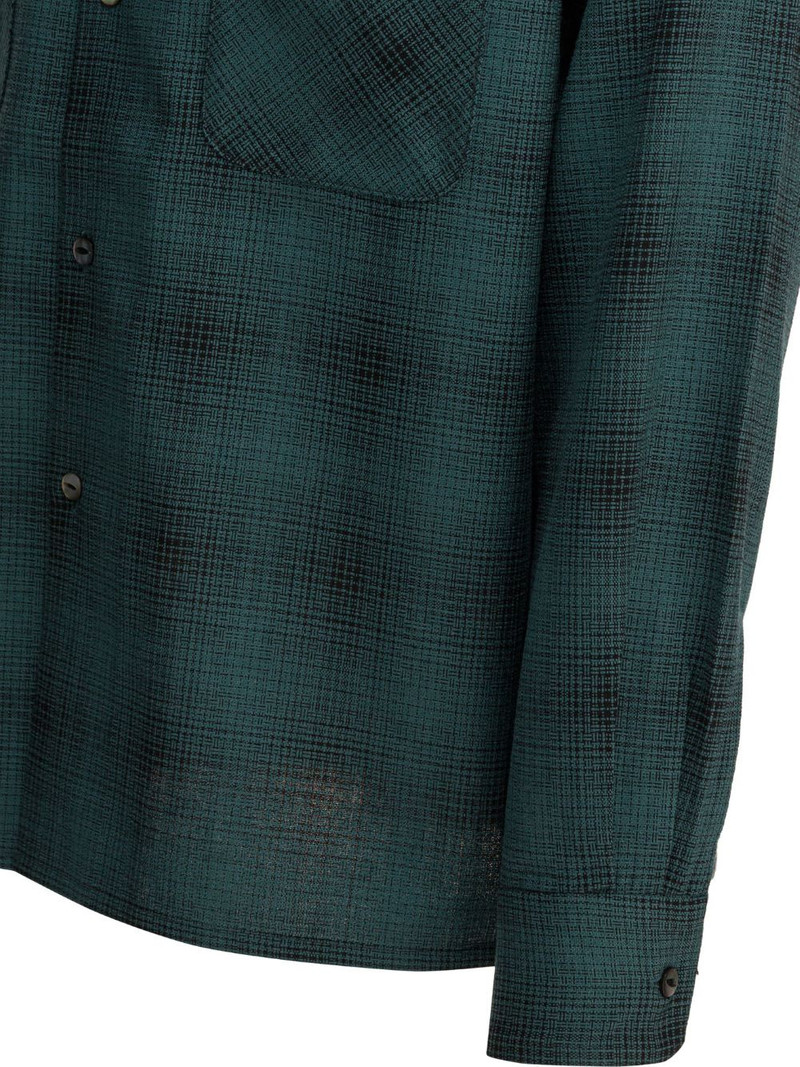 One-Up checked chest-pocket shirt 5
