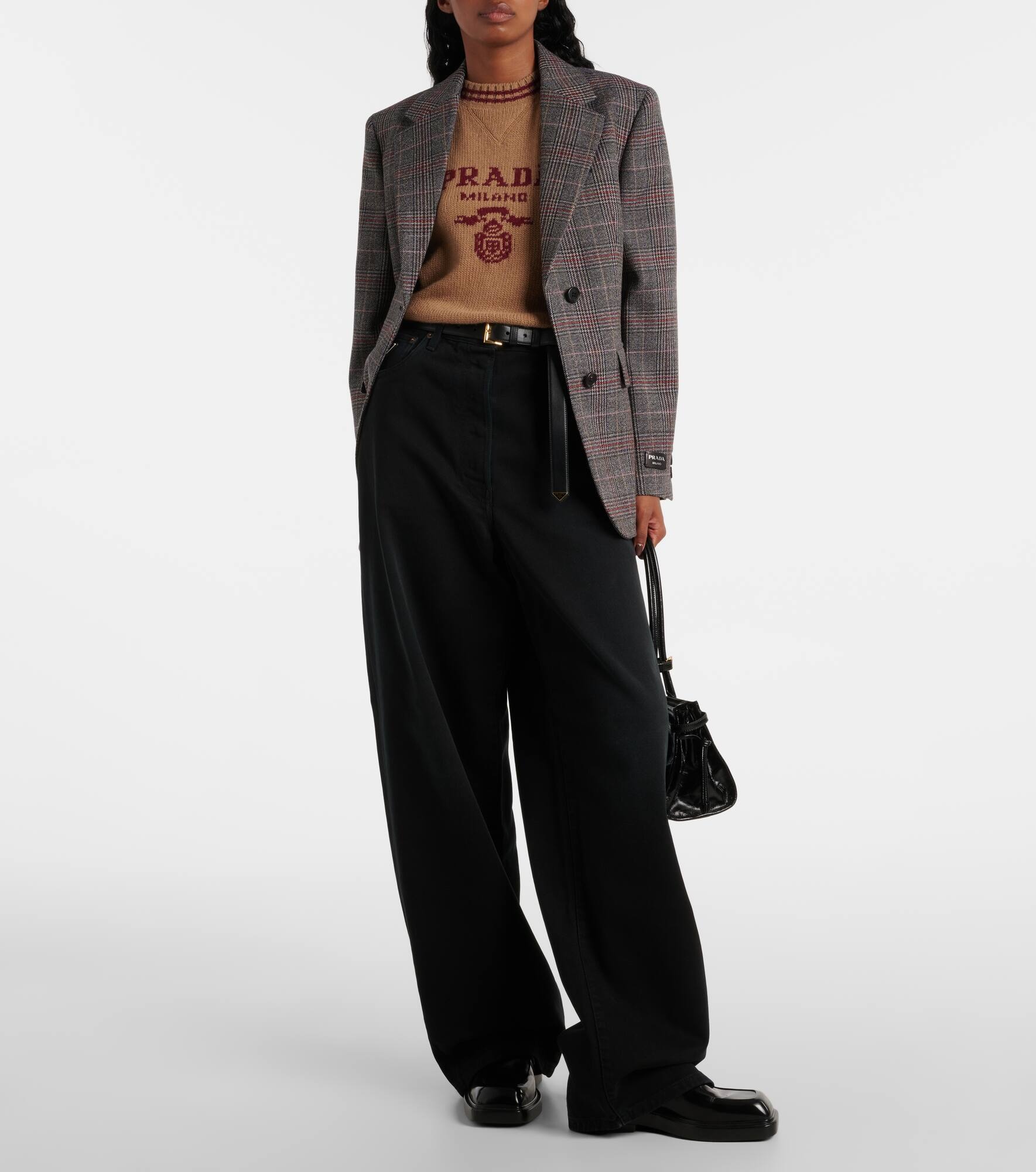 High-rise wide-leg jeans - 2