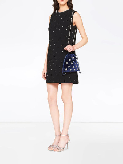 Miu Miu crystal-embellished dress outlook