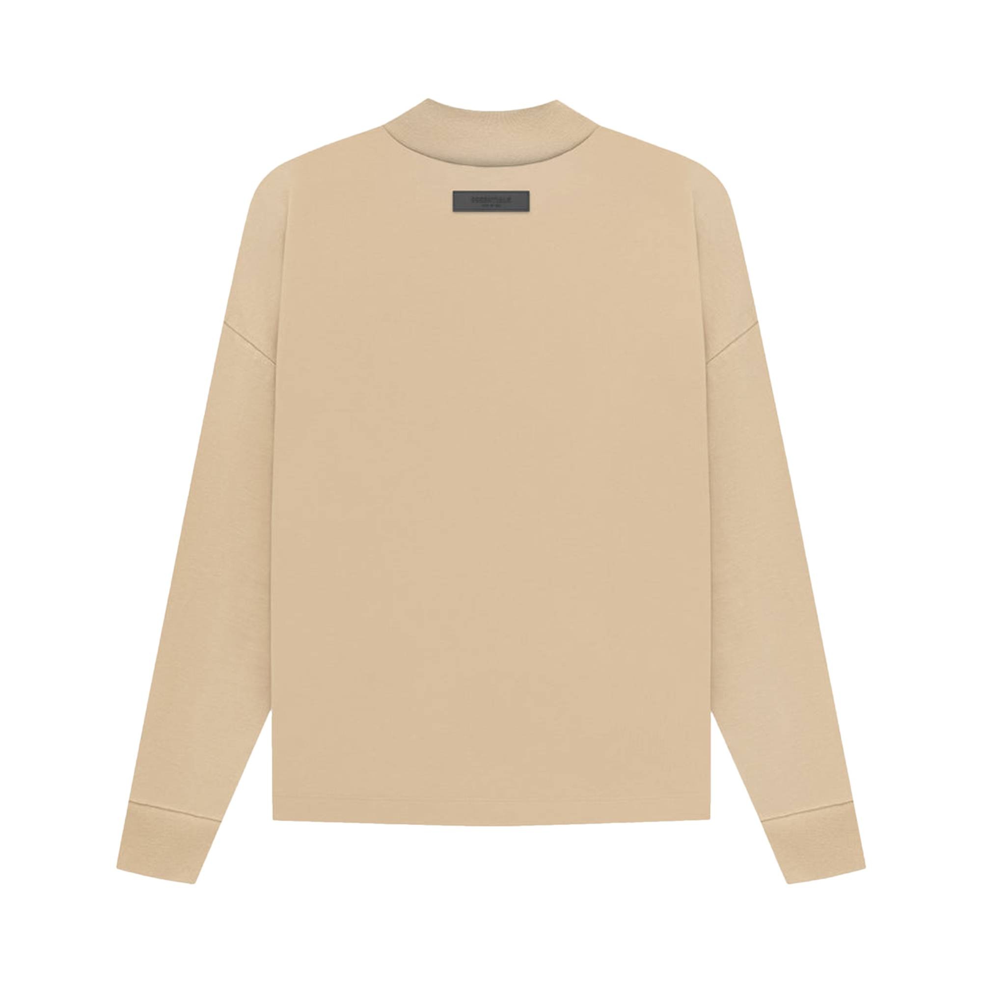 Fear of God Essentials Long-Sleeve Tee 'Sand' - 2