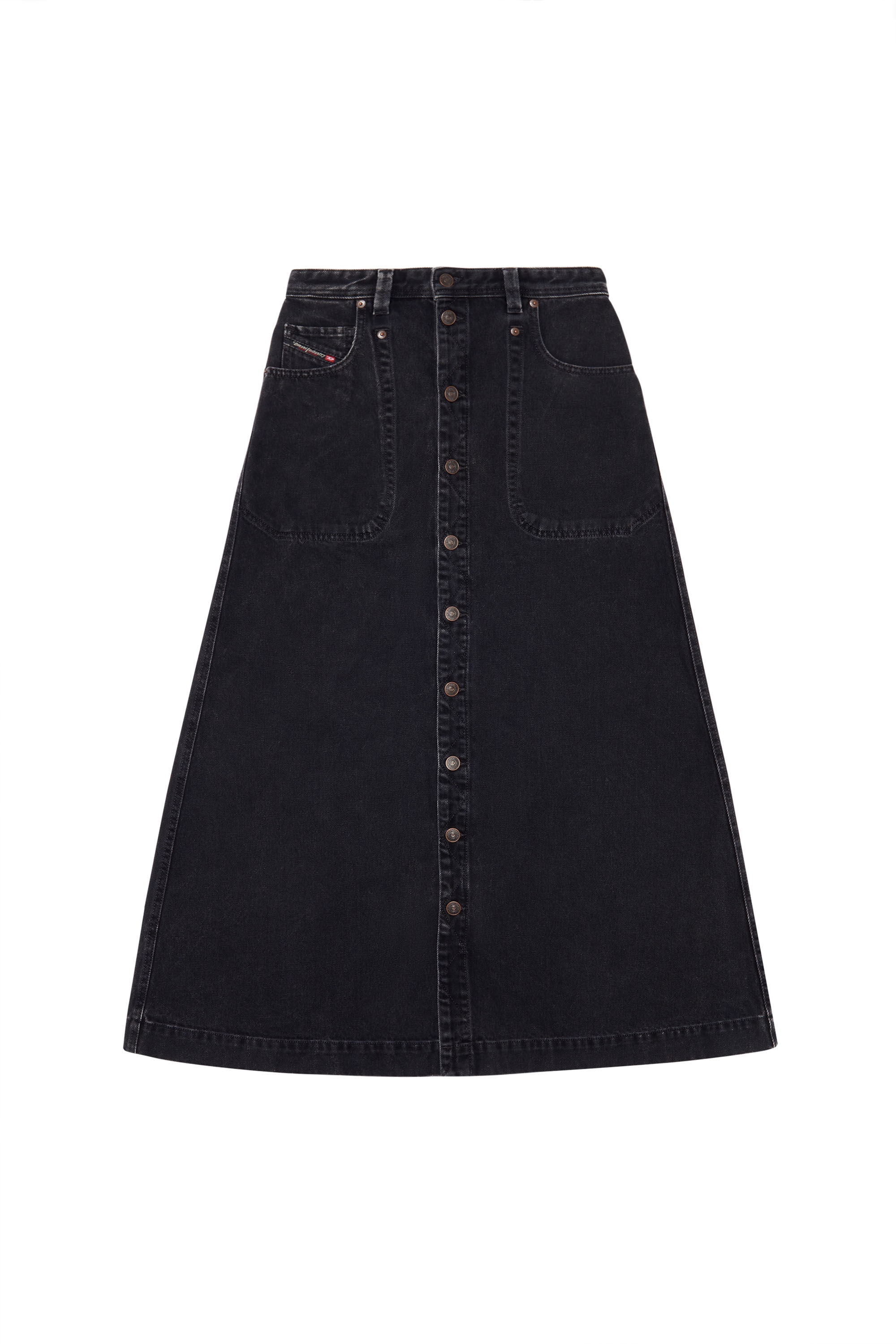 DE-ALBUS-L A-LINE LONG SKIRT - 1