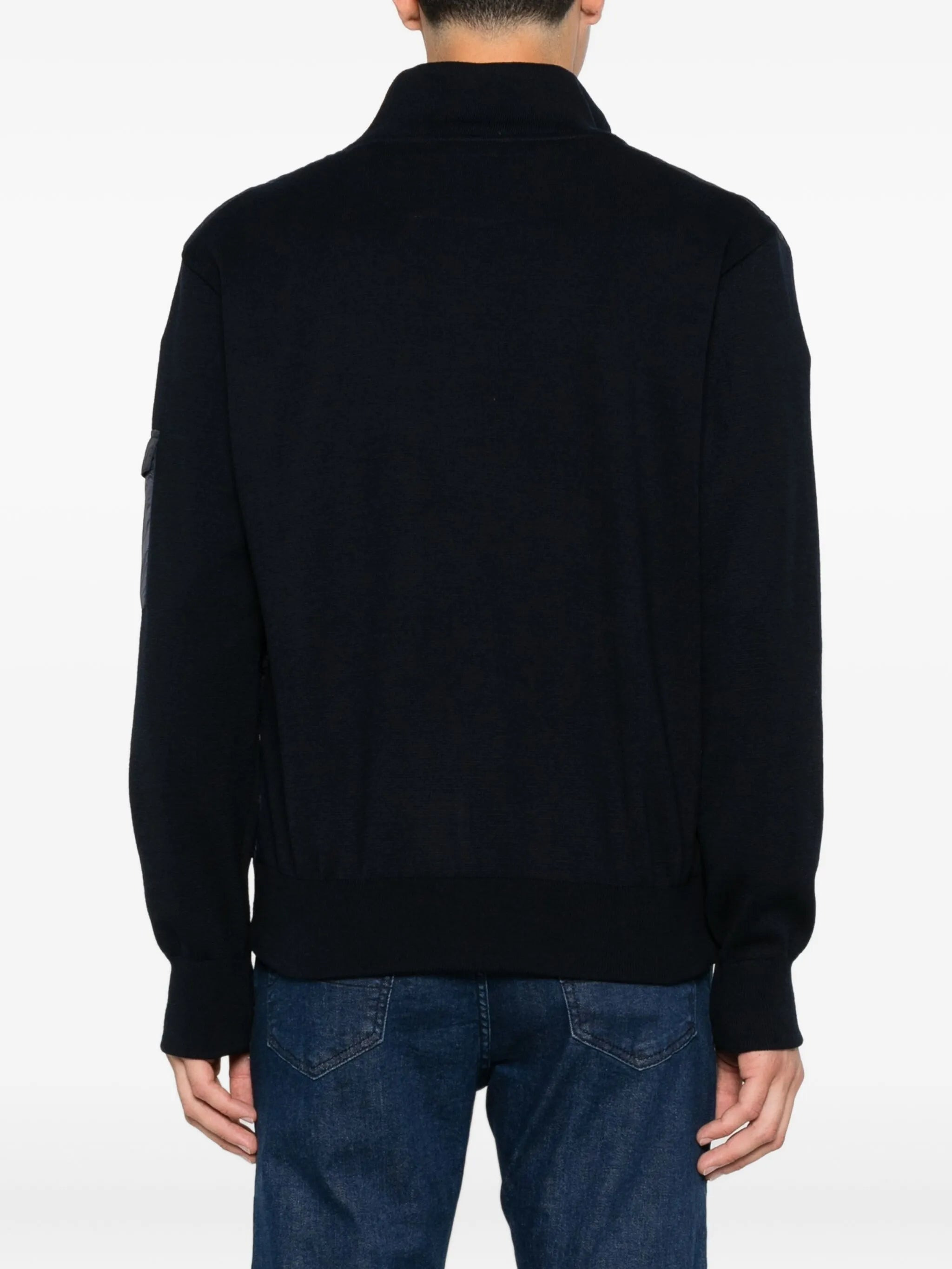 Paul & Shark Quilted Wool-sleeve Jacket - 2
