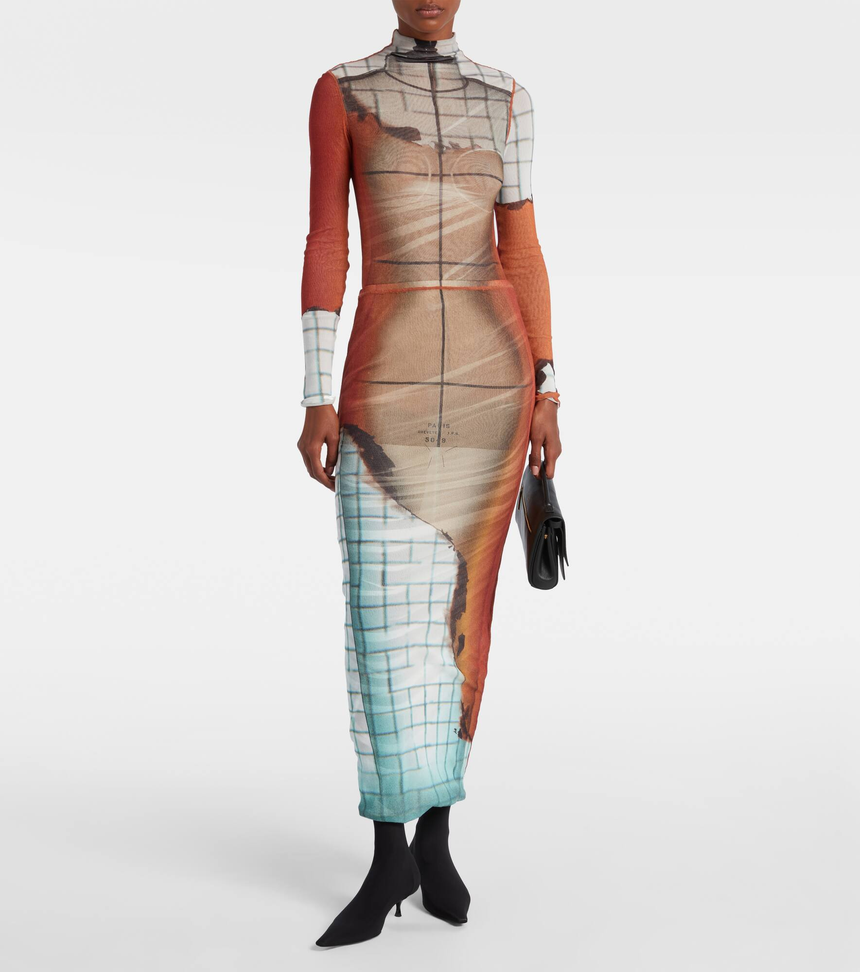 Fire tulle maxi skirt - 2
