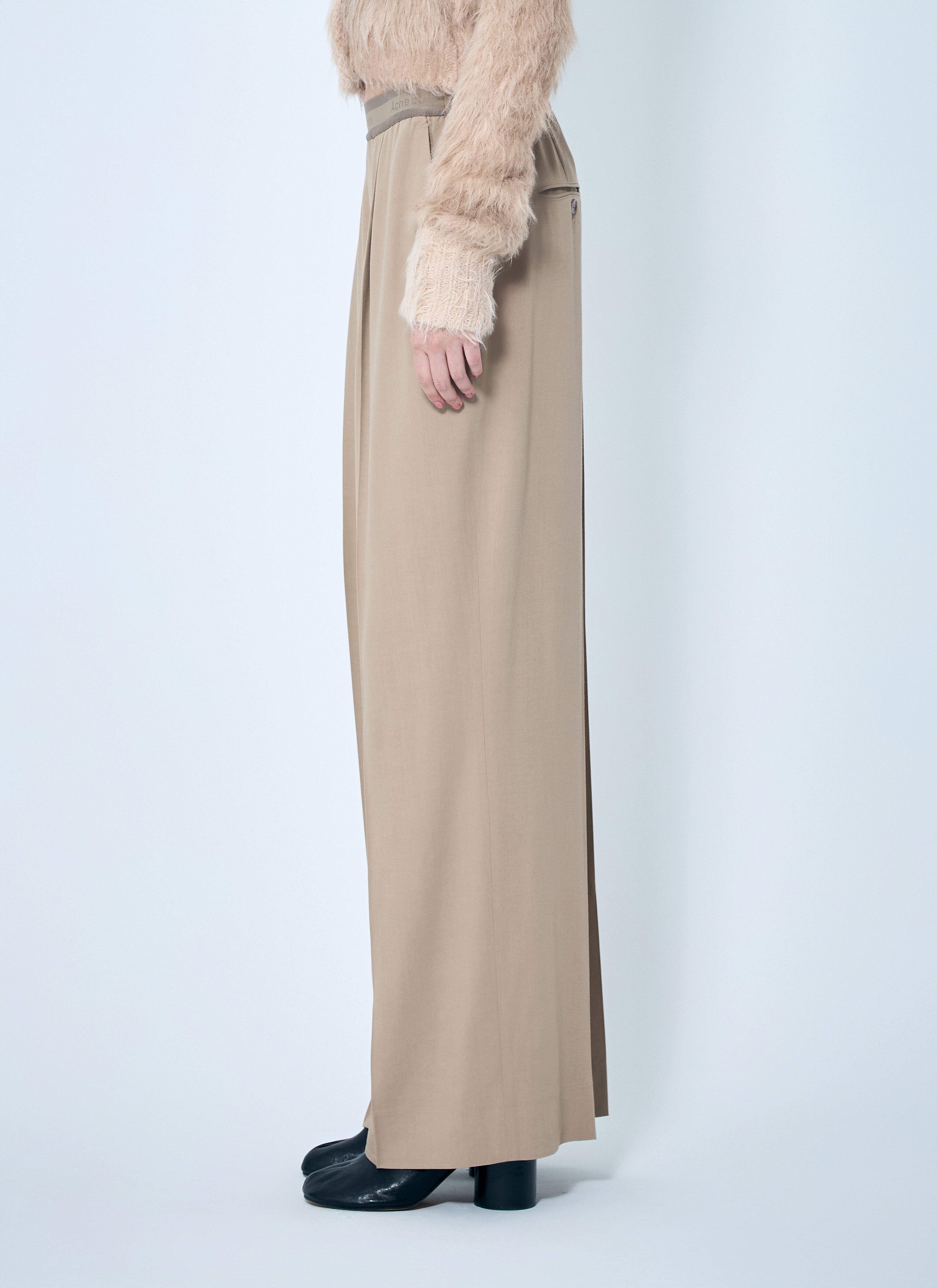 Logo Tape Twill Pants - 3