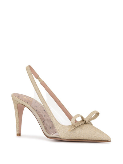 REDValentino bow detail pumps outlook