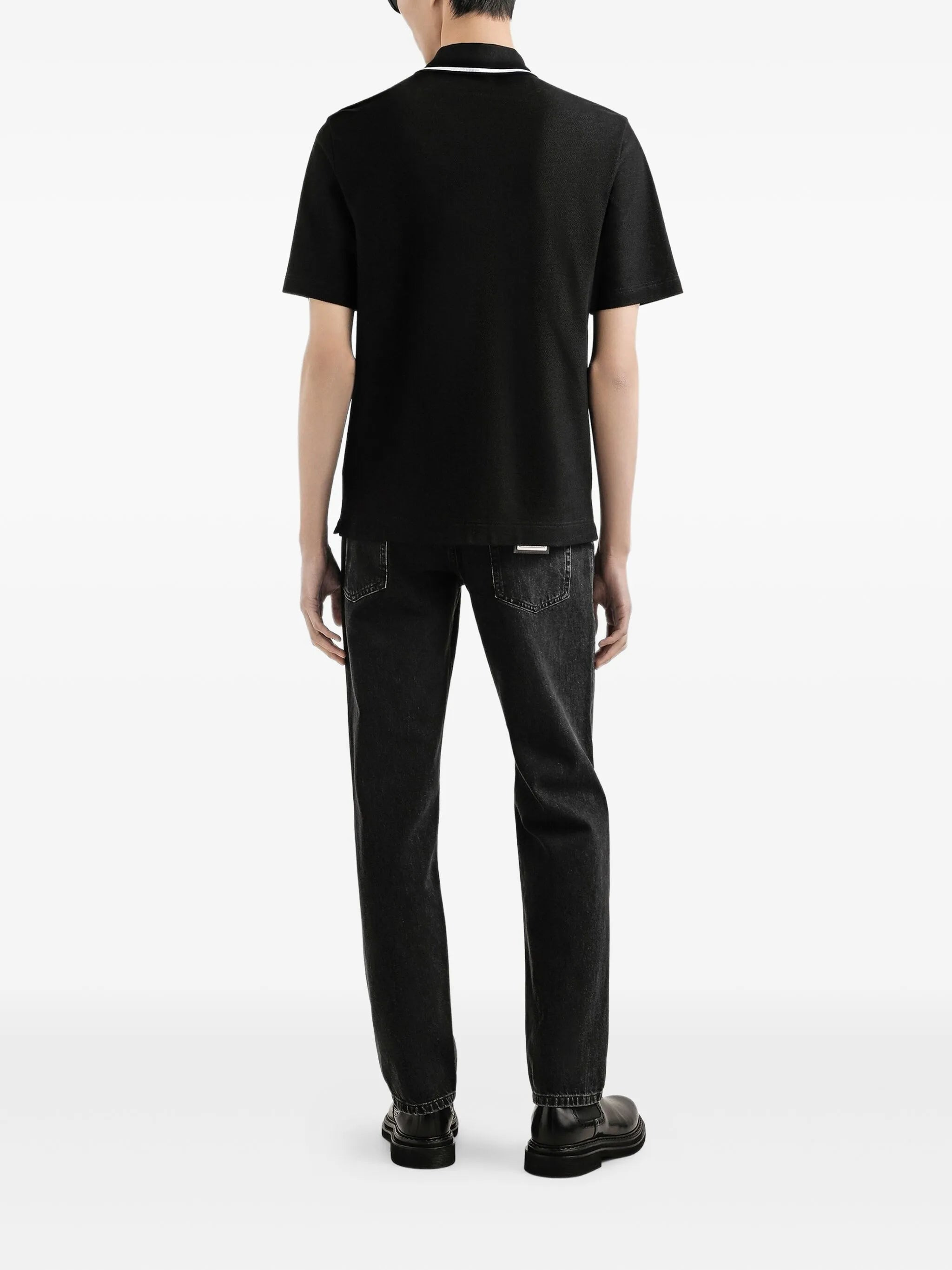 cotton polo shirt - 3