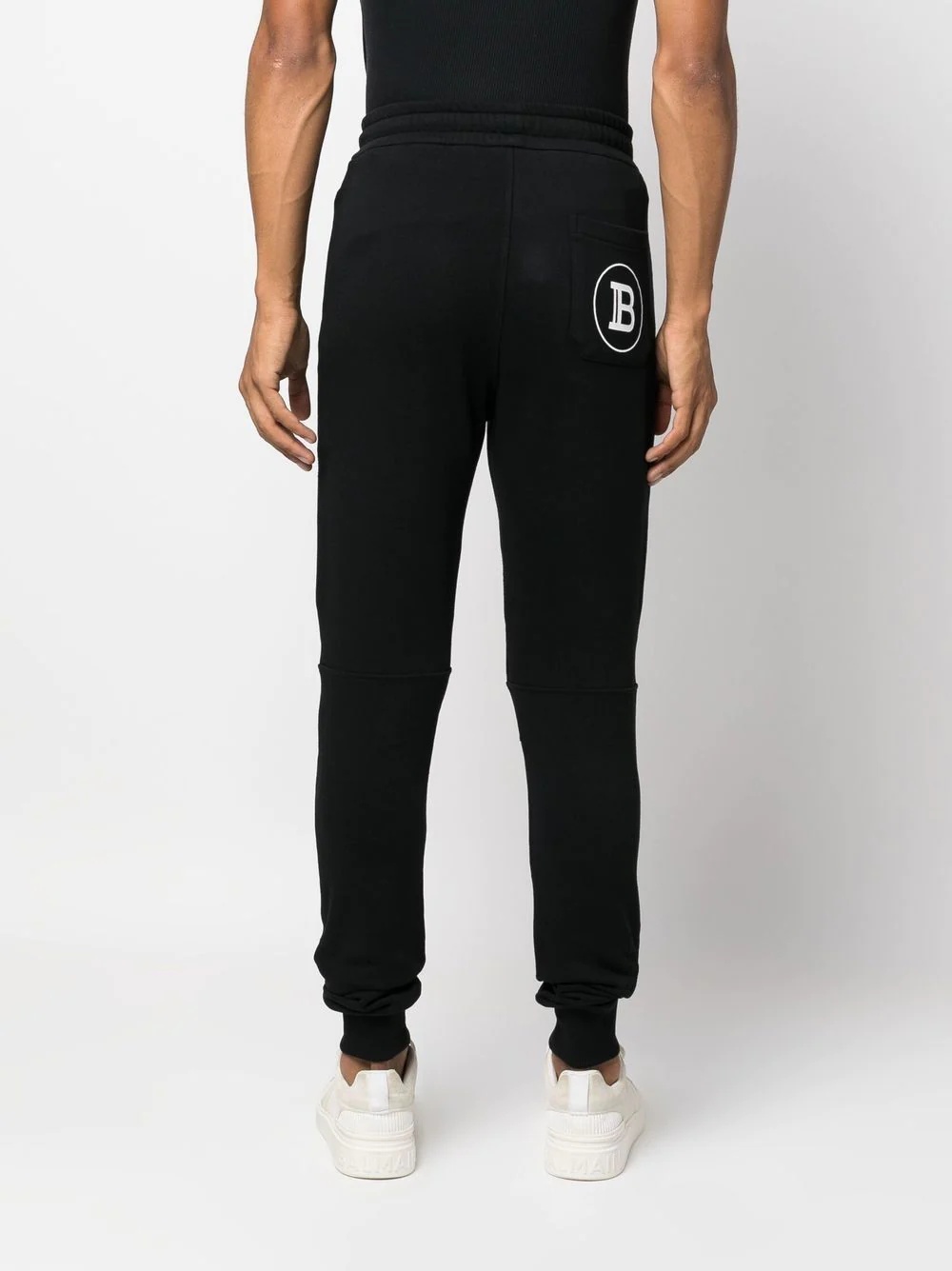 logo-printed drawstring joggers - 4