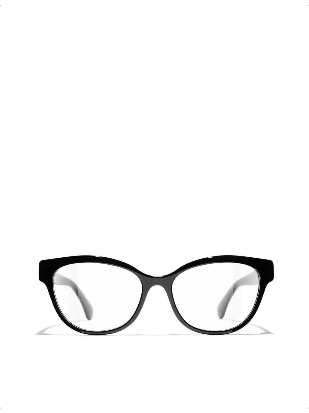 CH3440H bead-embellished oval-frame acetate glasses - 1