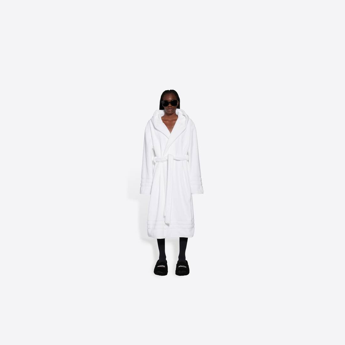 Women's Towel Resorts Coat in White - 3
