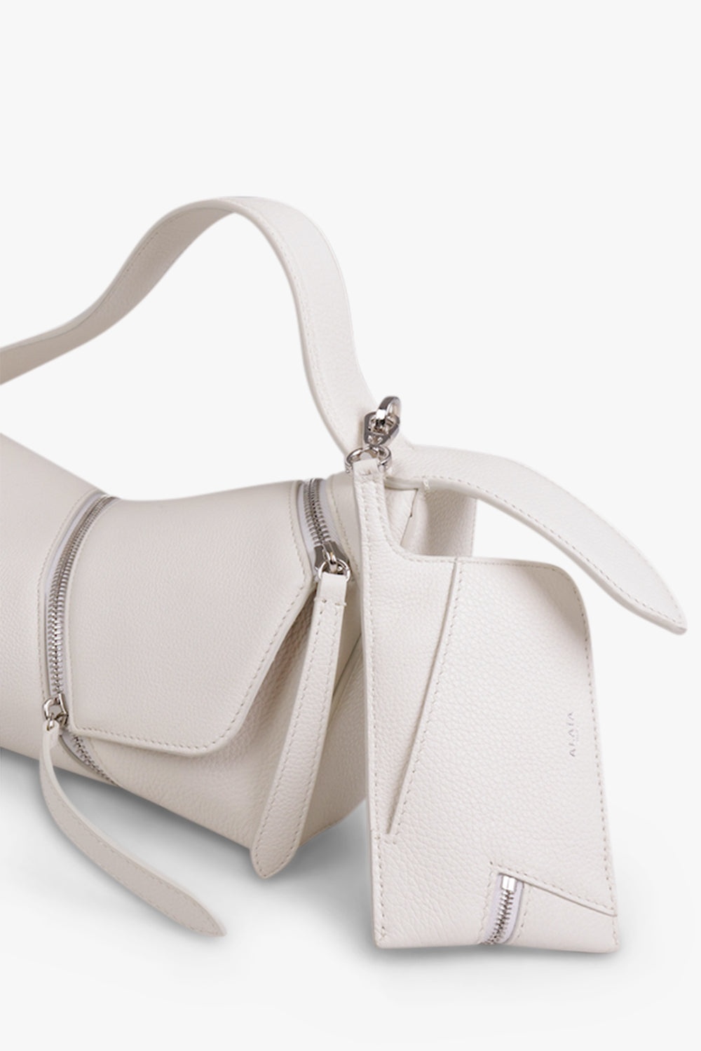 LE ZIP ADJUSTABLE STRAP BAG | IVORY - 4