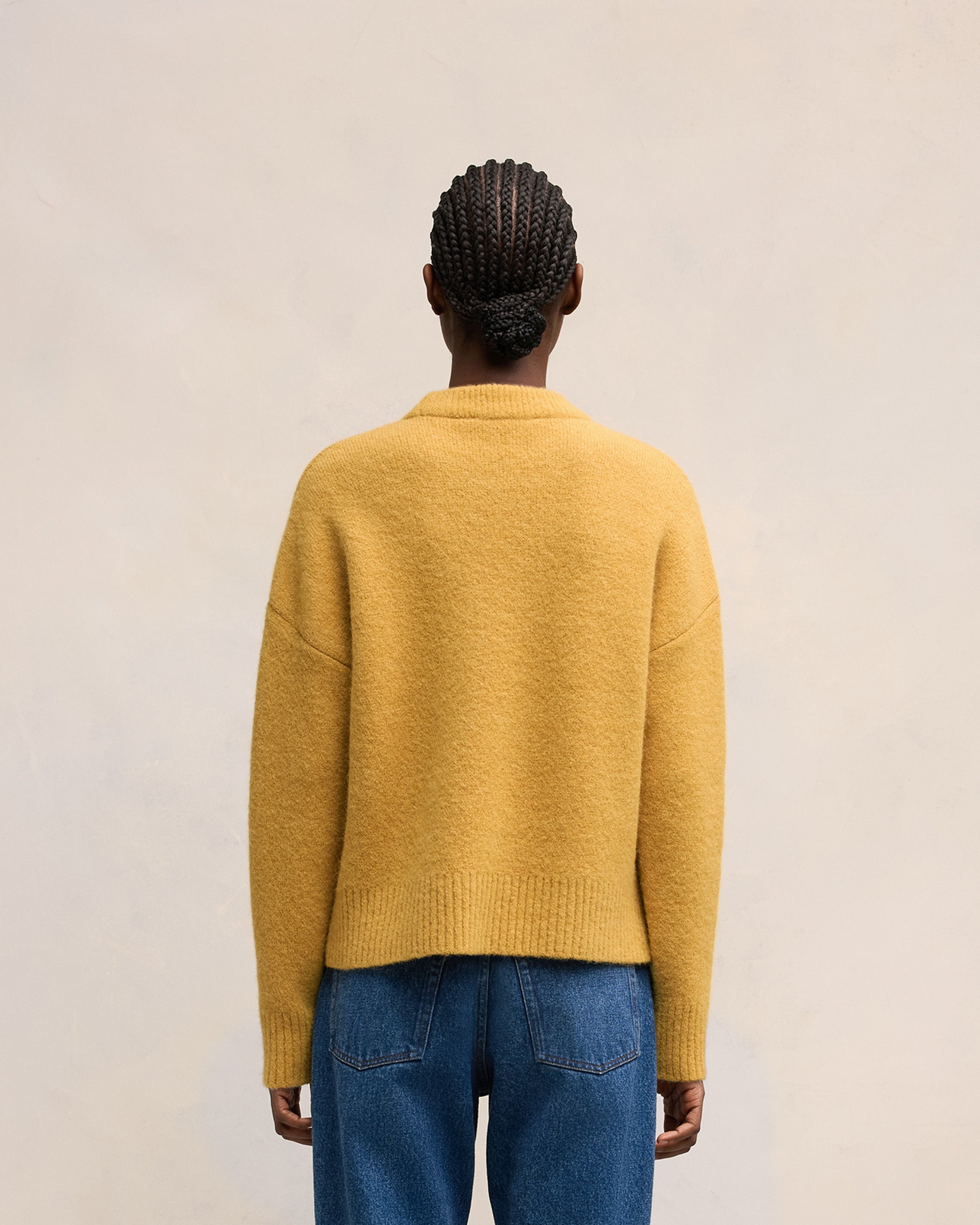OFF-WHITE AMI DE COEUR CREW NECK SWEATER - 5