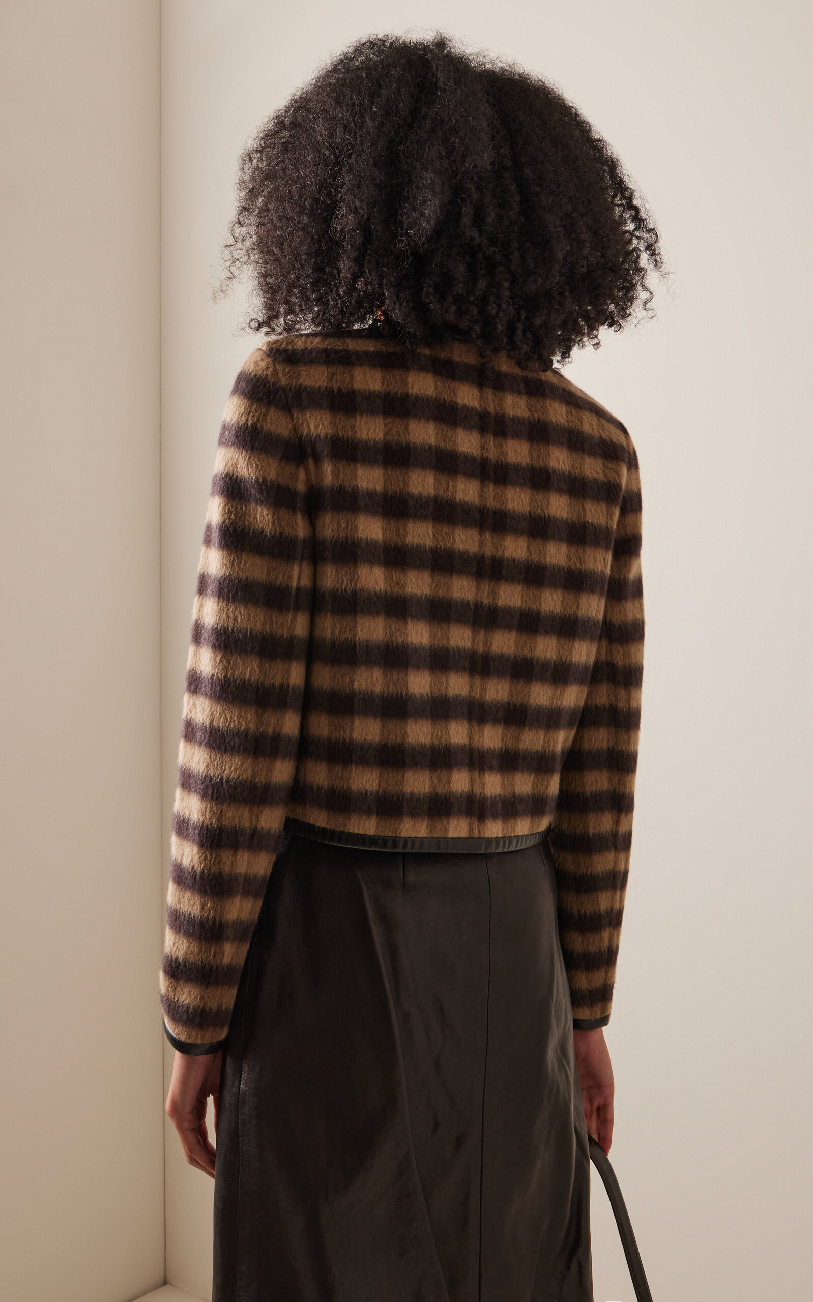 Helene Plaid Cashmere Jacket plaid - 4