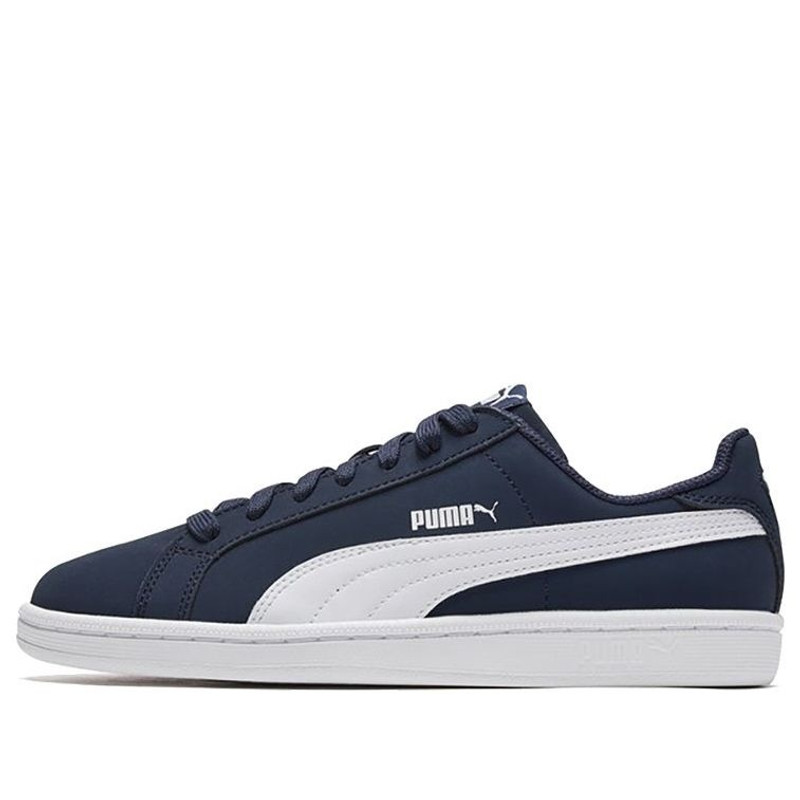 PUMA Smash Buck Blue/White Low Casual Board Shoes 356753-01 - 1