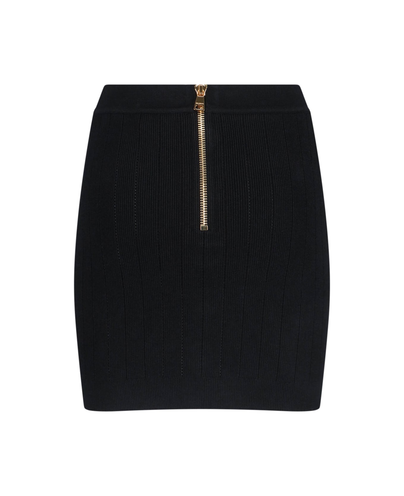 Knitted Mini Skirt - 2
