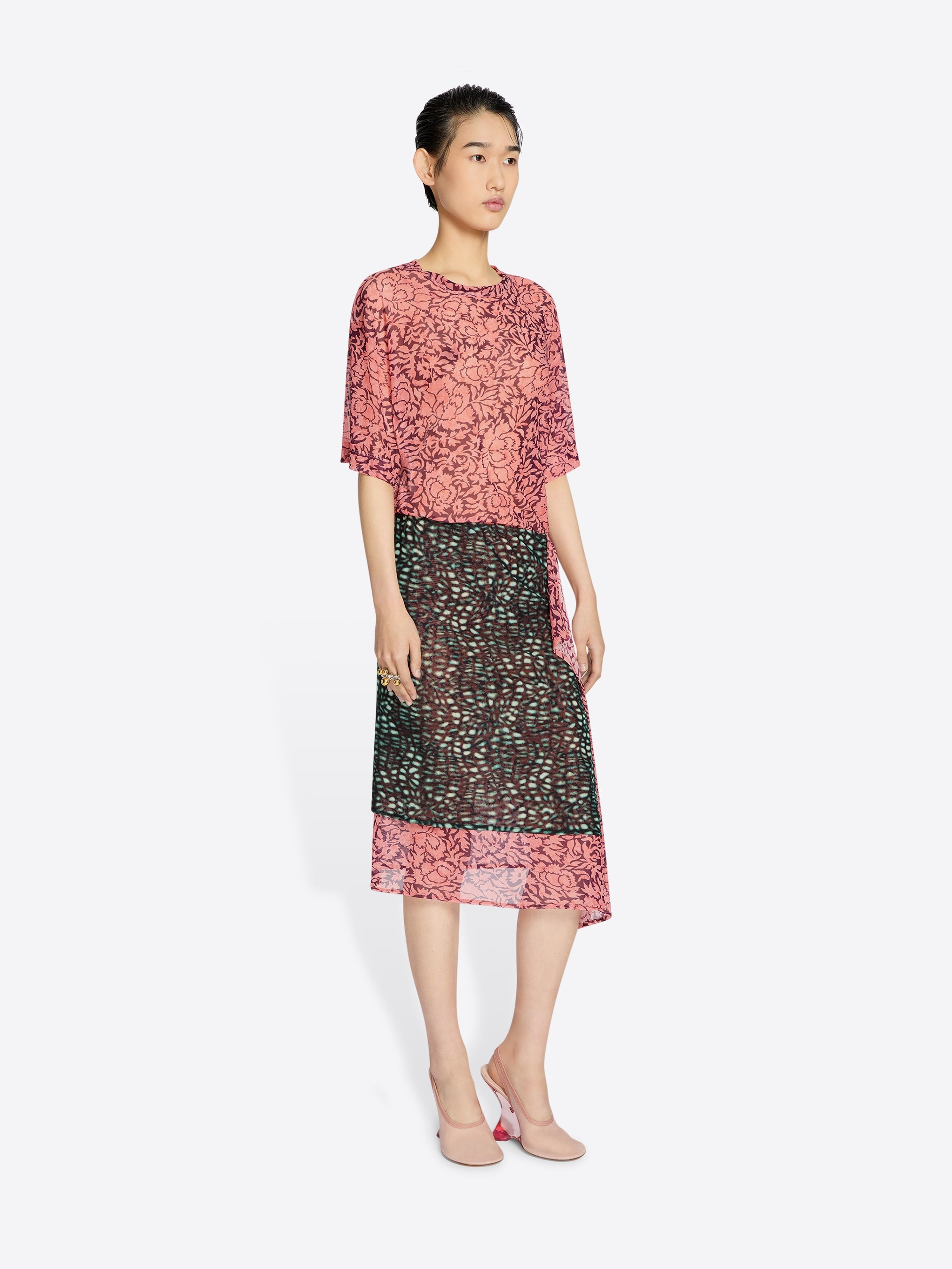 DOUBLE LAYERED SKIRT - 3