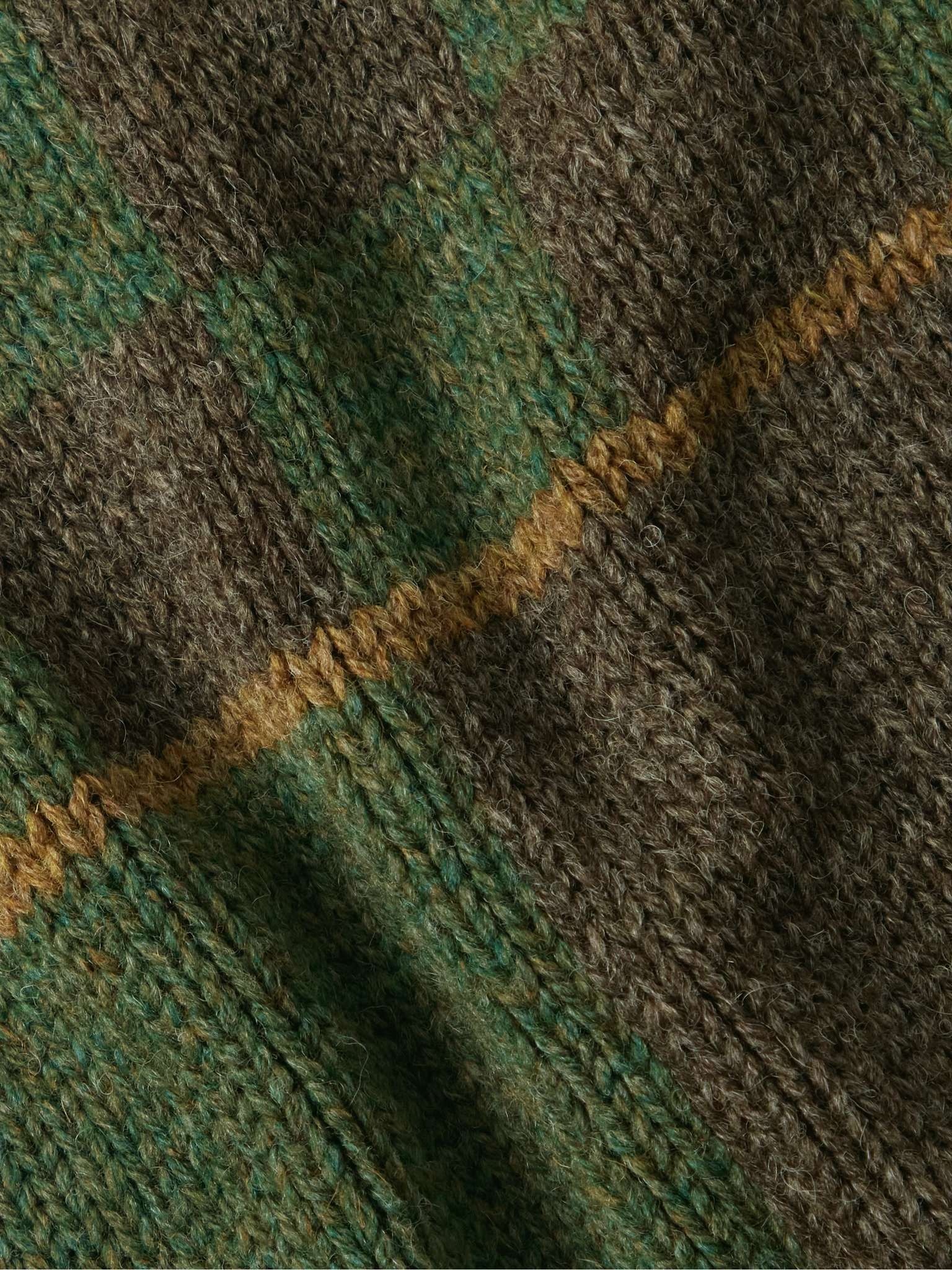 Intarsia Wool Vest - 3