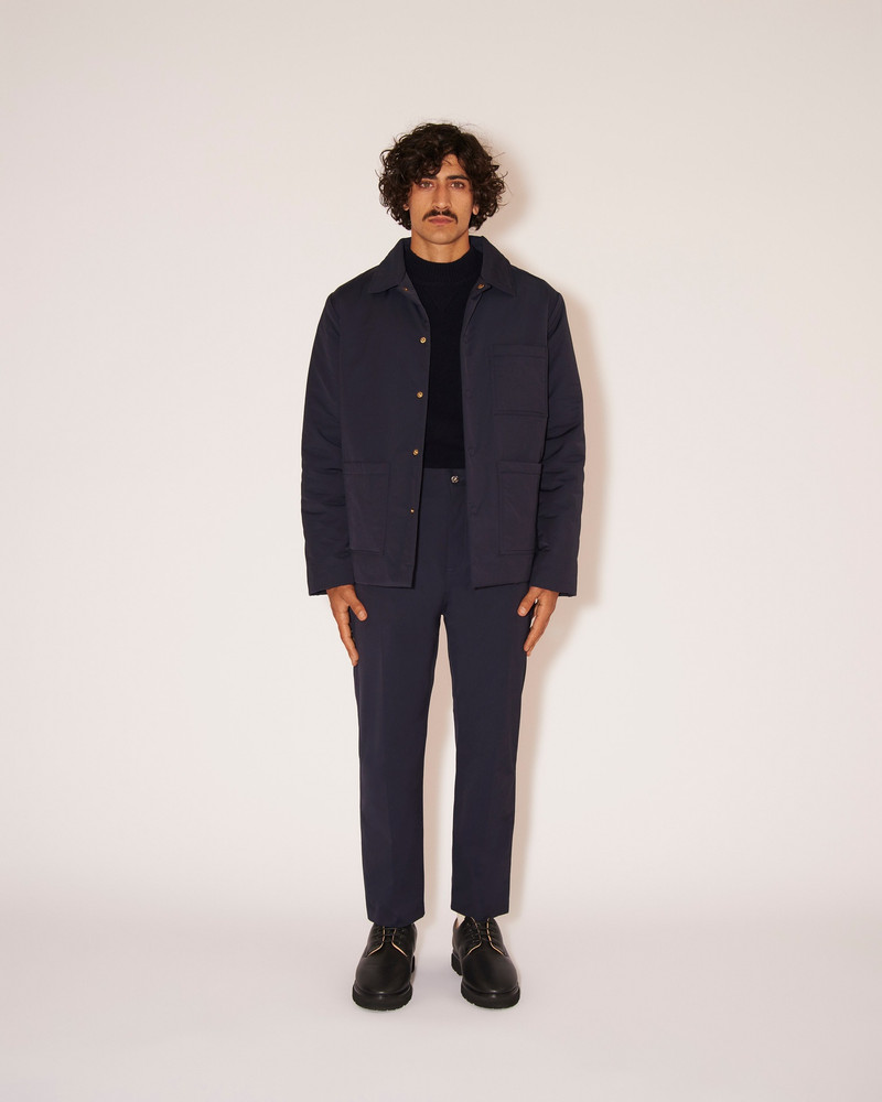 Nanushka KASEN - Tech-twill box fit jacket - Navy outlook