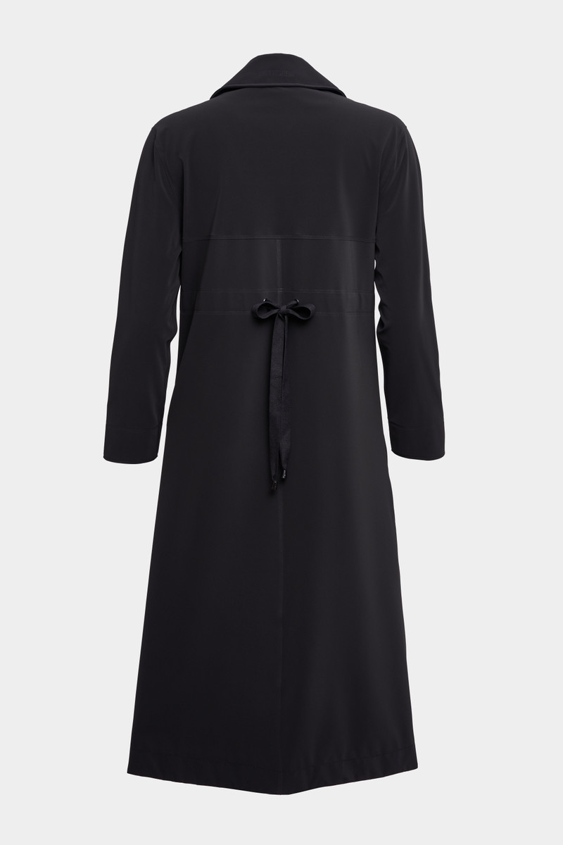 Hornstull Matte Long Raincoat Black 6