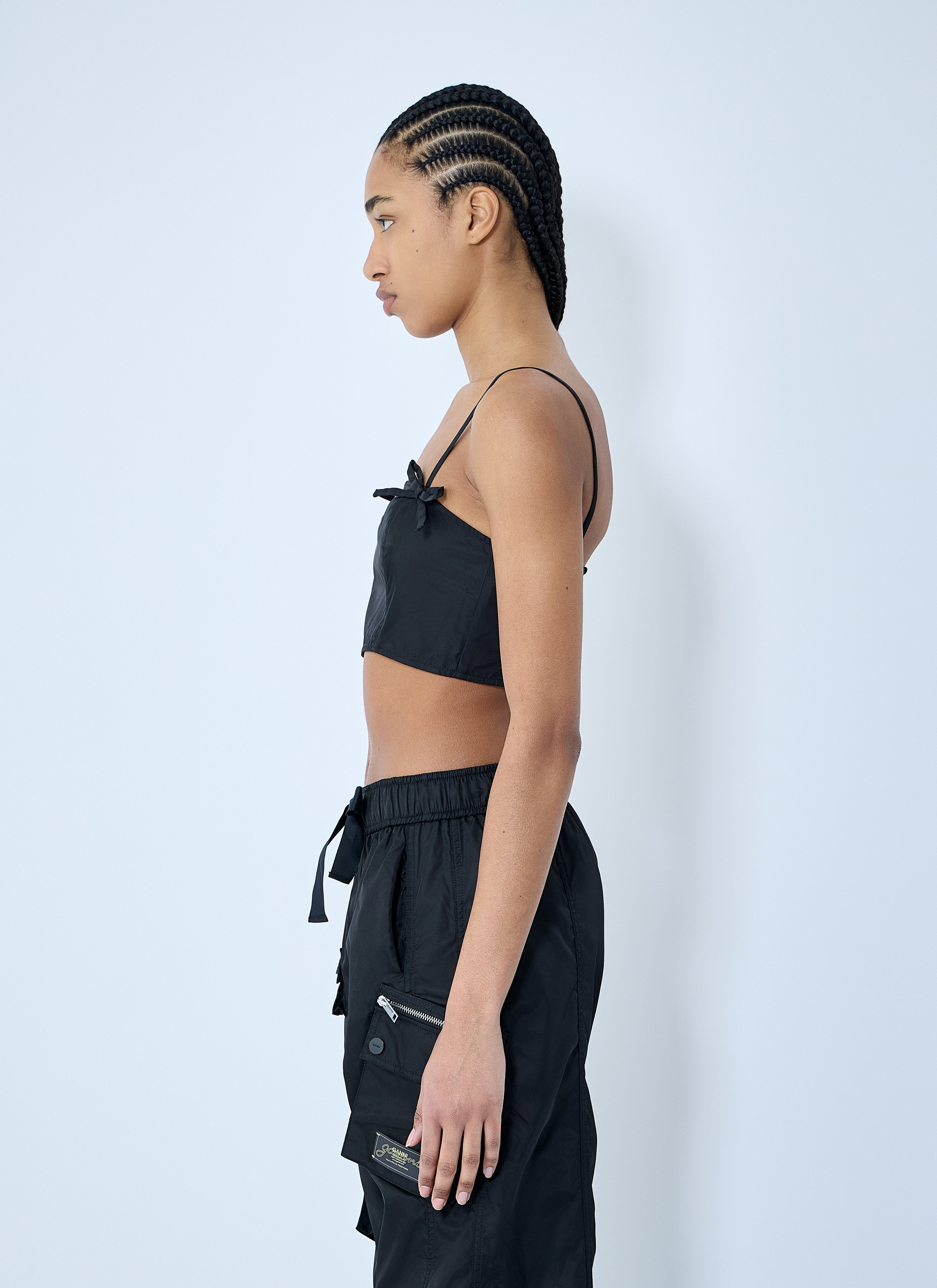 Ganni Women Duchesse Strap Top - 3