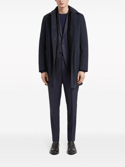 ZEGNA 12milmil12 single-breasted wool suit outlook