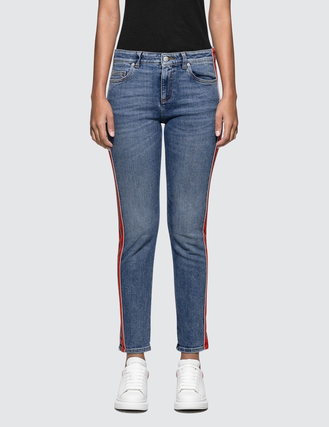 FIT DENIM TROUSERS - 1