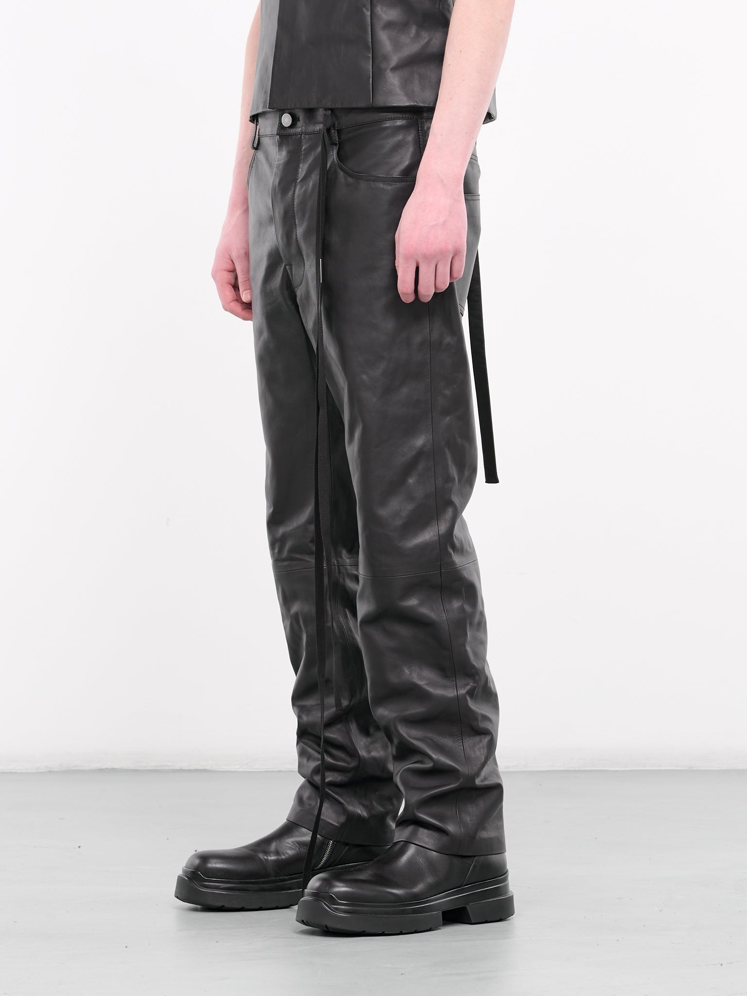 Govaart Leather Trousers - 2