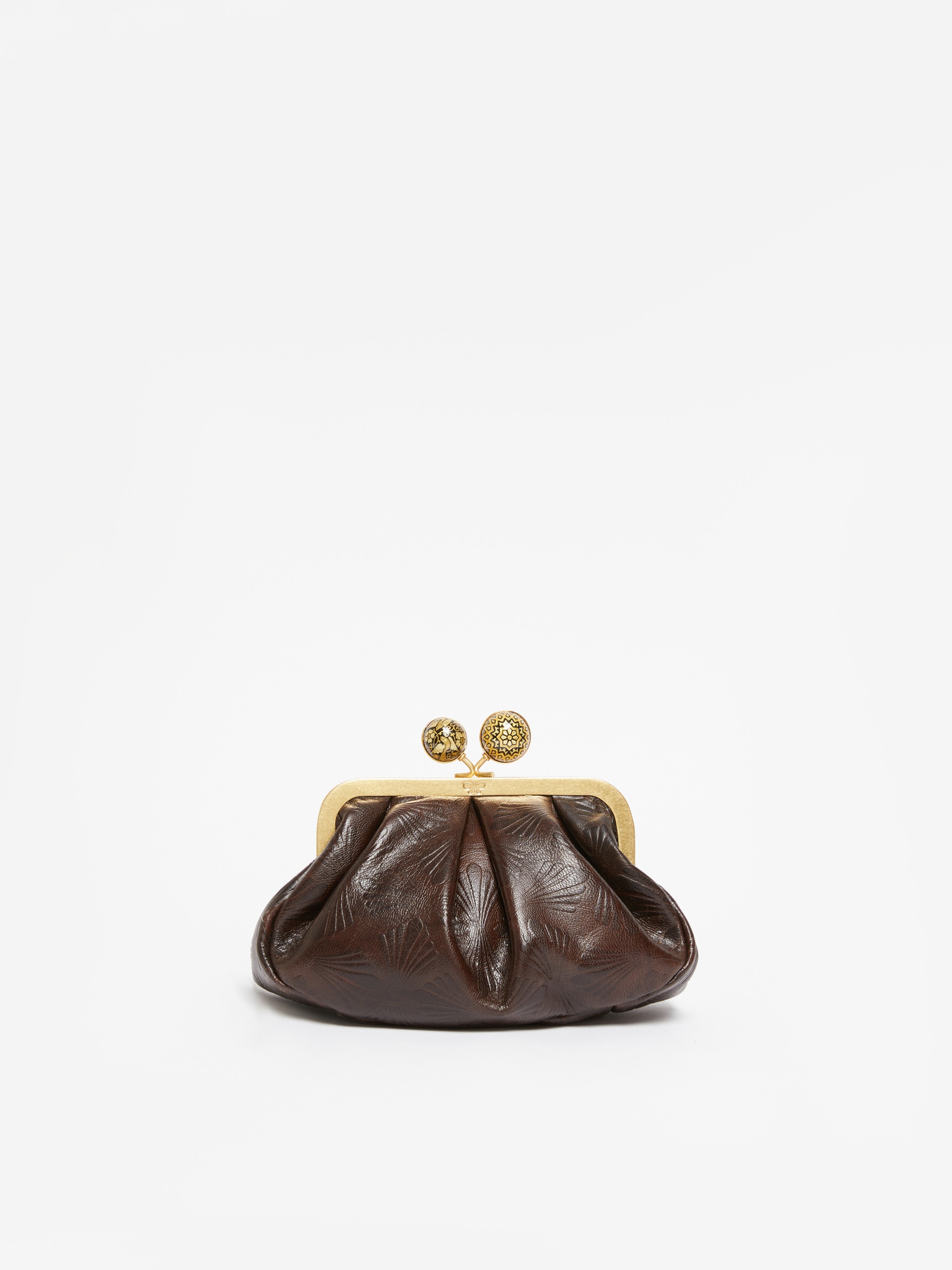 SPANISHHERITAGE Small smooth leather Pasticcino Bag - 3