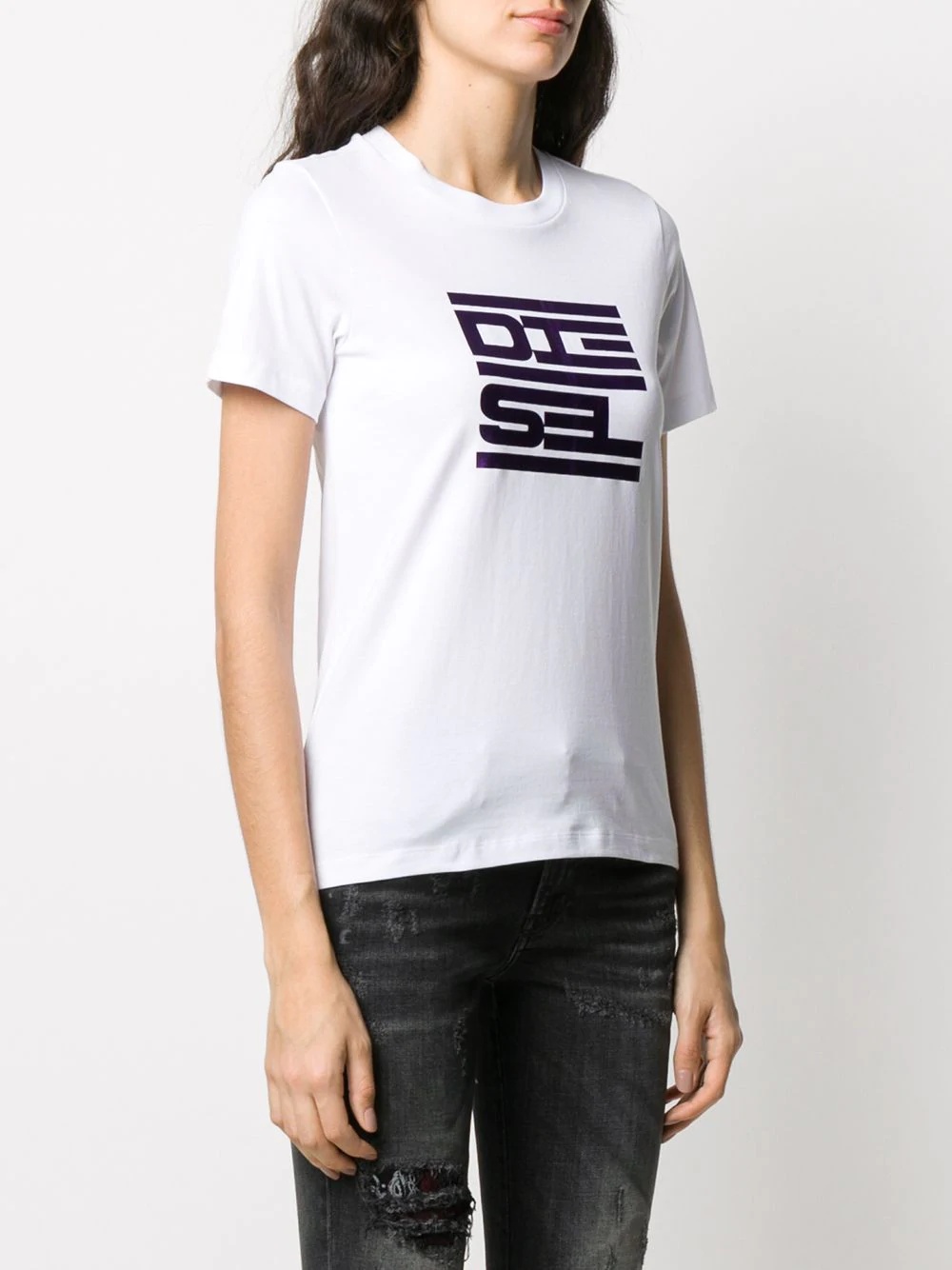 T-Sily-S5 logo print T-shirt - 3