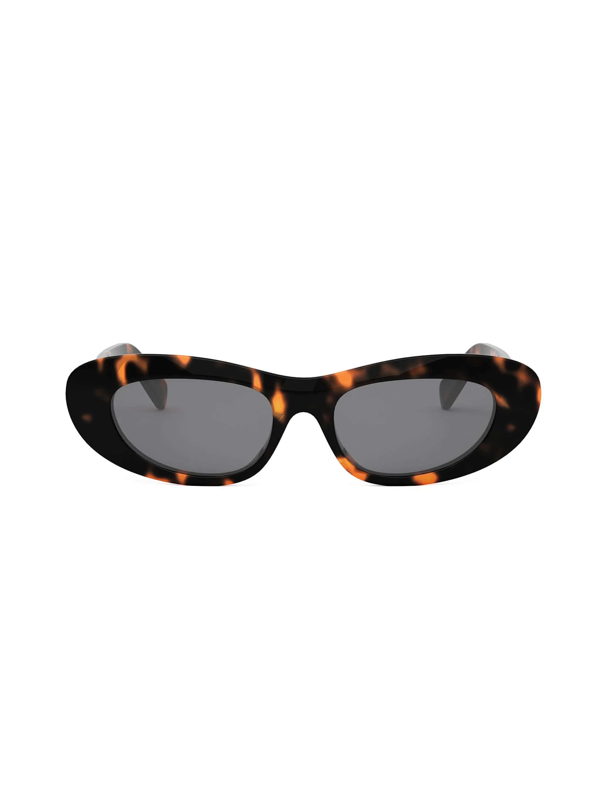 Women's Celine 3 Dots 54MM Rectangular Sunglasses - Dark Havana Smoke - 1