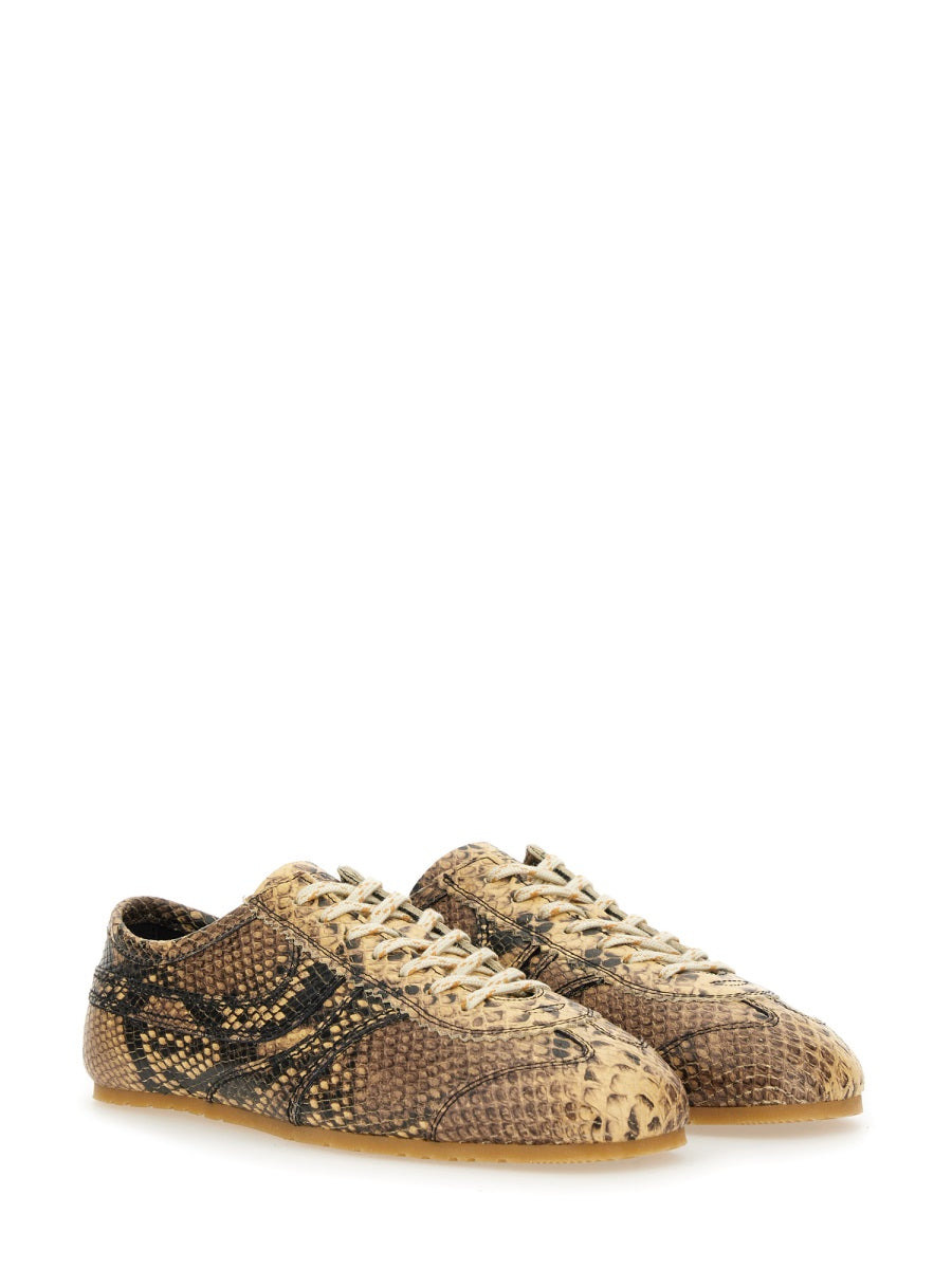 Dries Van Noten Women Leather Sneaker - 2