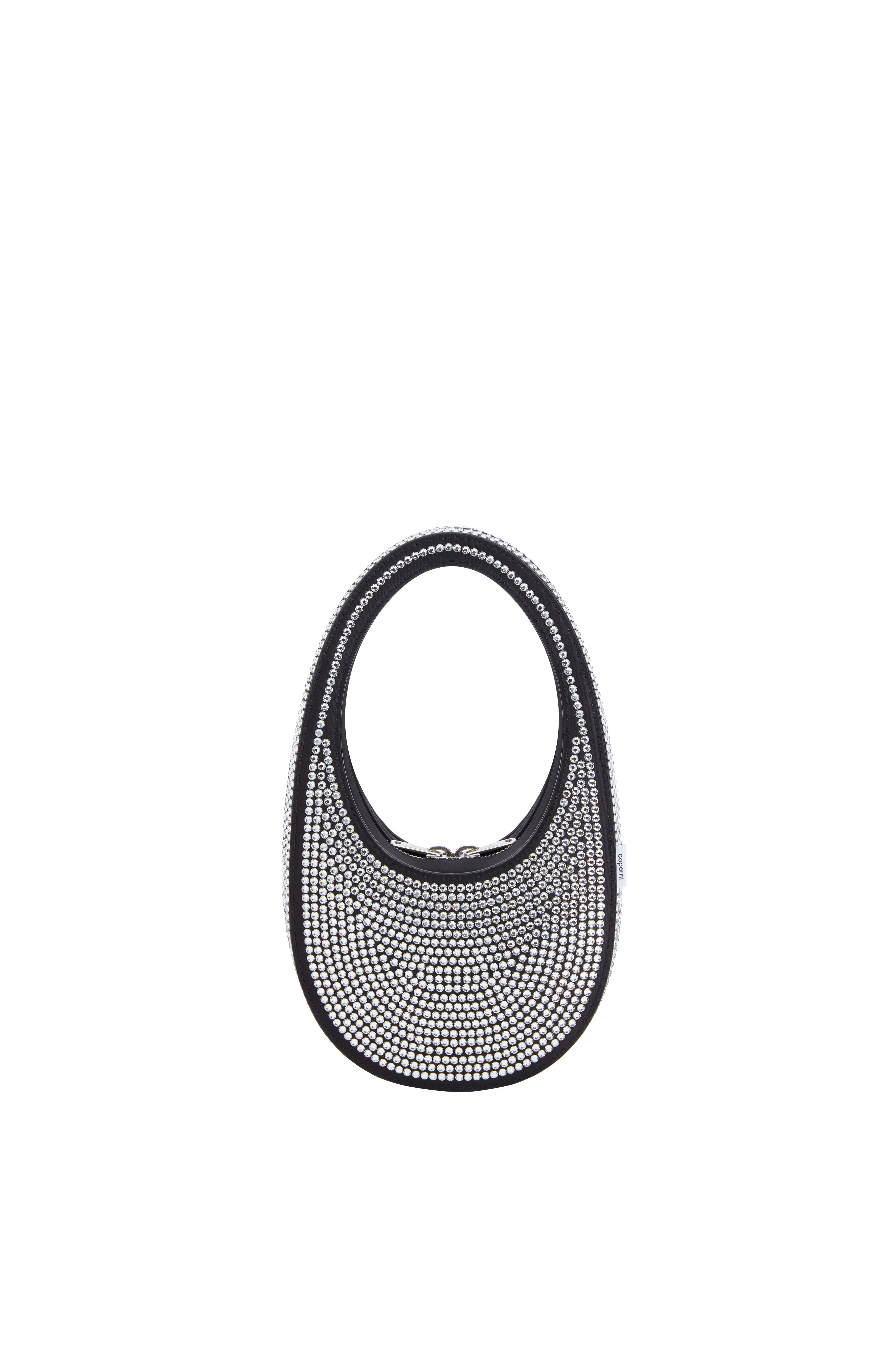 Crystal-Embellished Mini Swipe Bag - 5