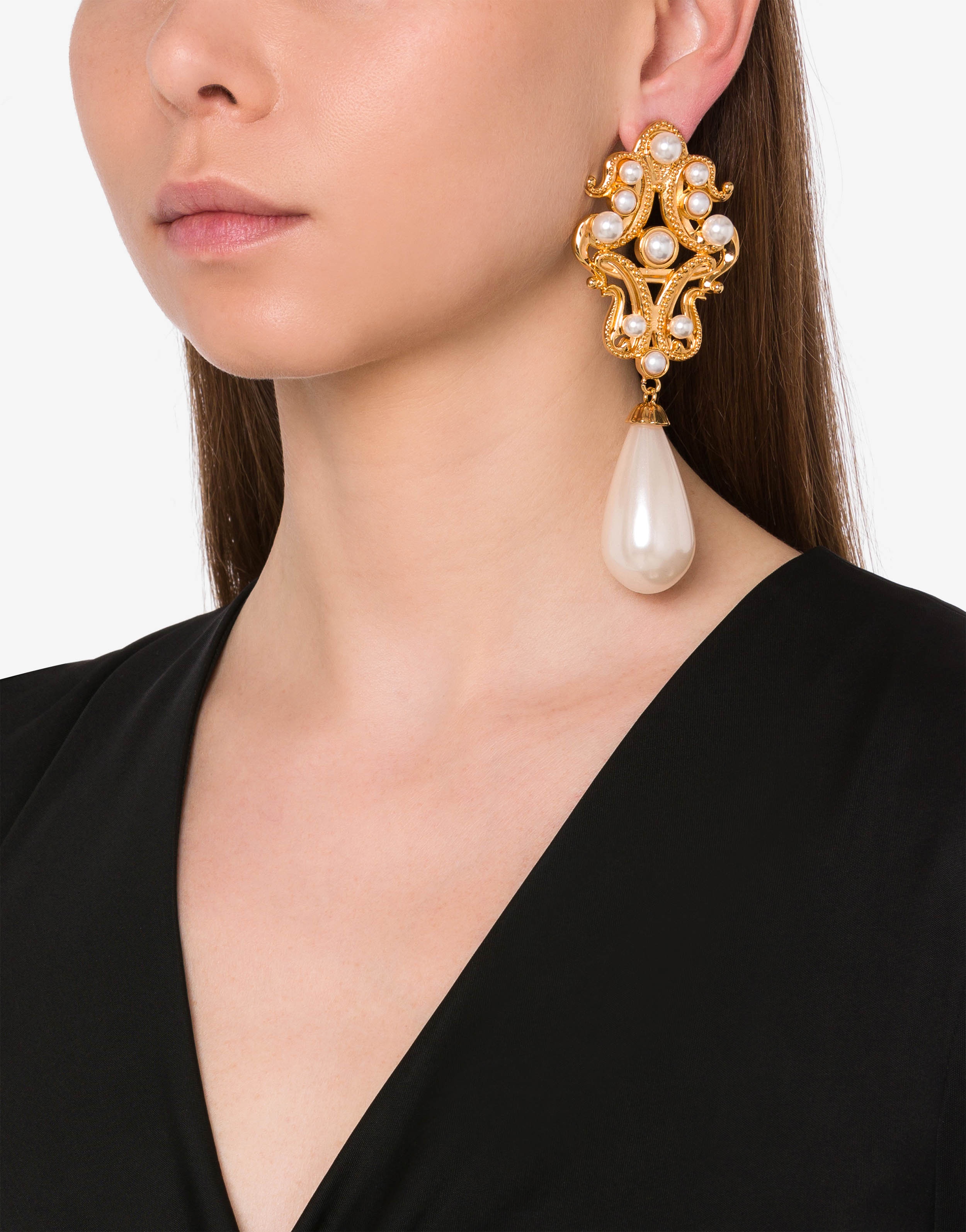 PEARL DROP EARRINGS - 4