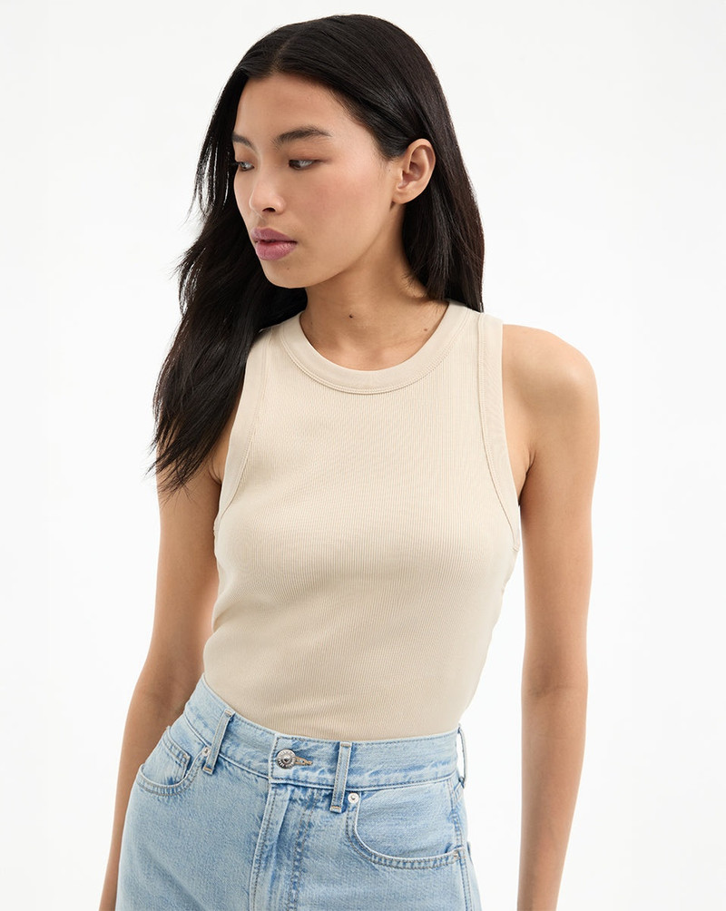 VERONICA BEARD JORDYN CROPPED TANK TOP outlook