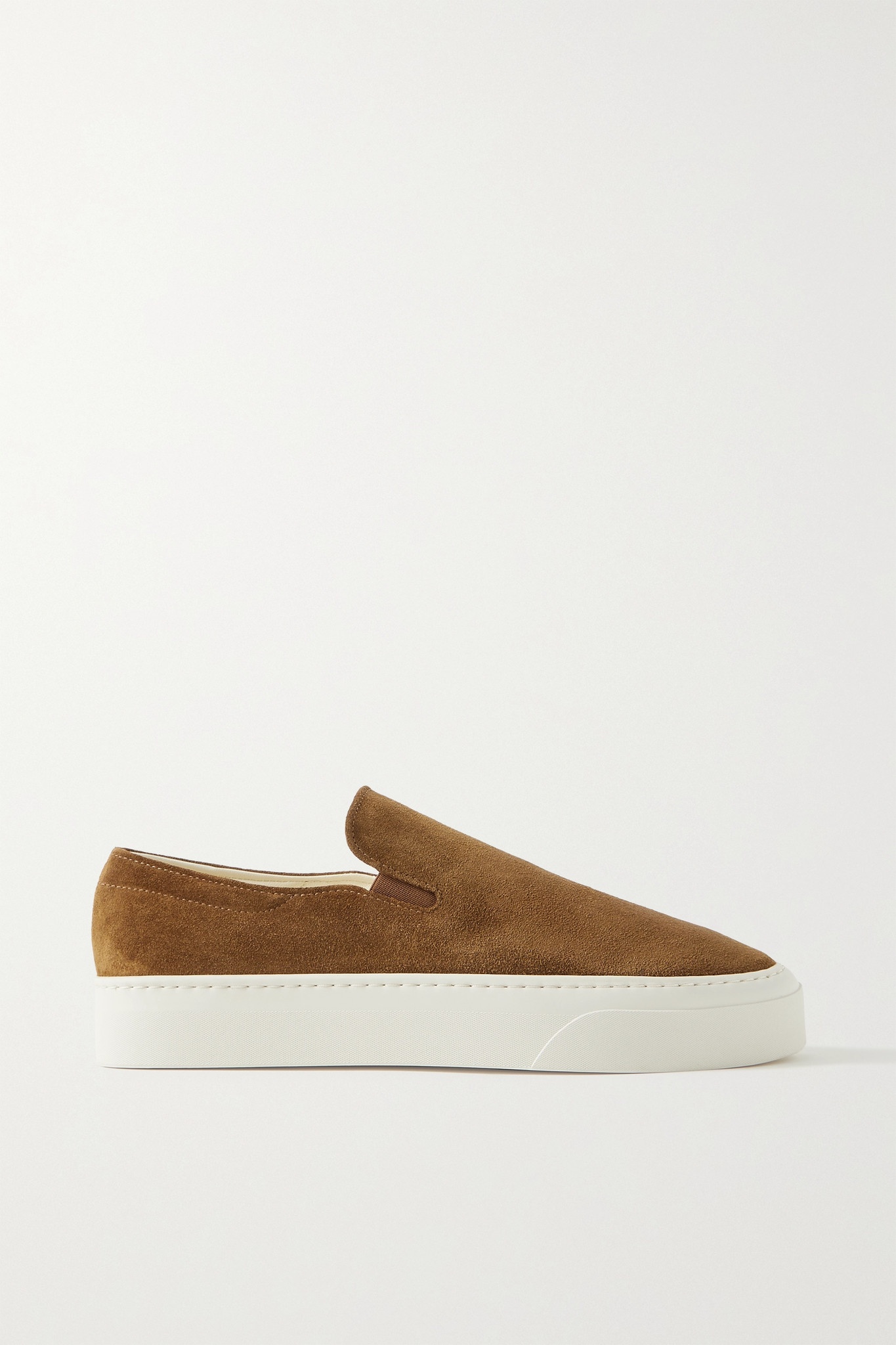 Marie H suede slip-on sneakers - 1