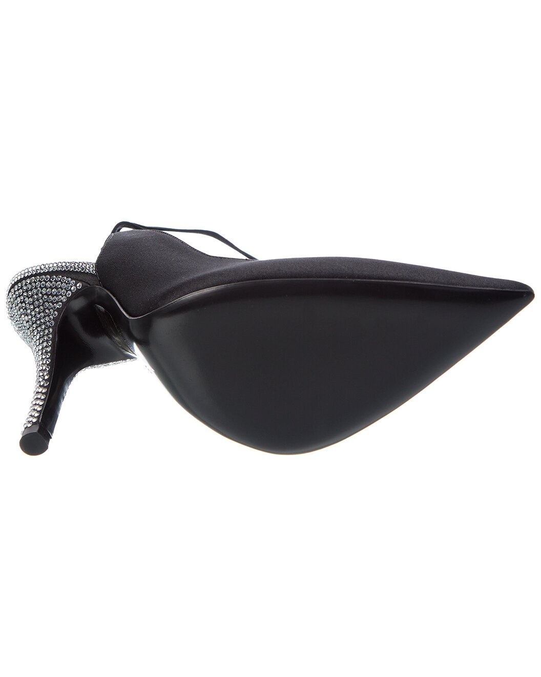 The Attico Venus Satin Slingback Pump - 4