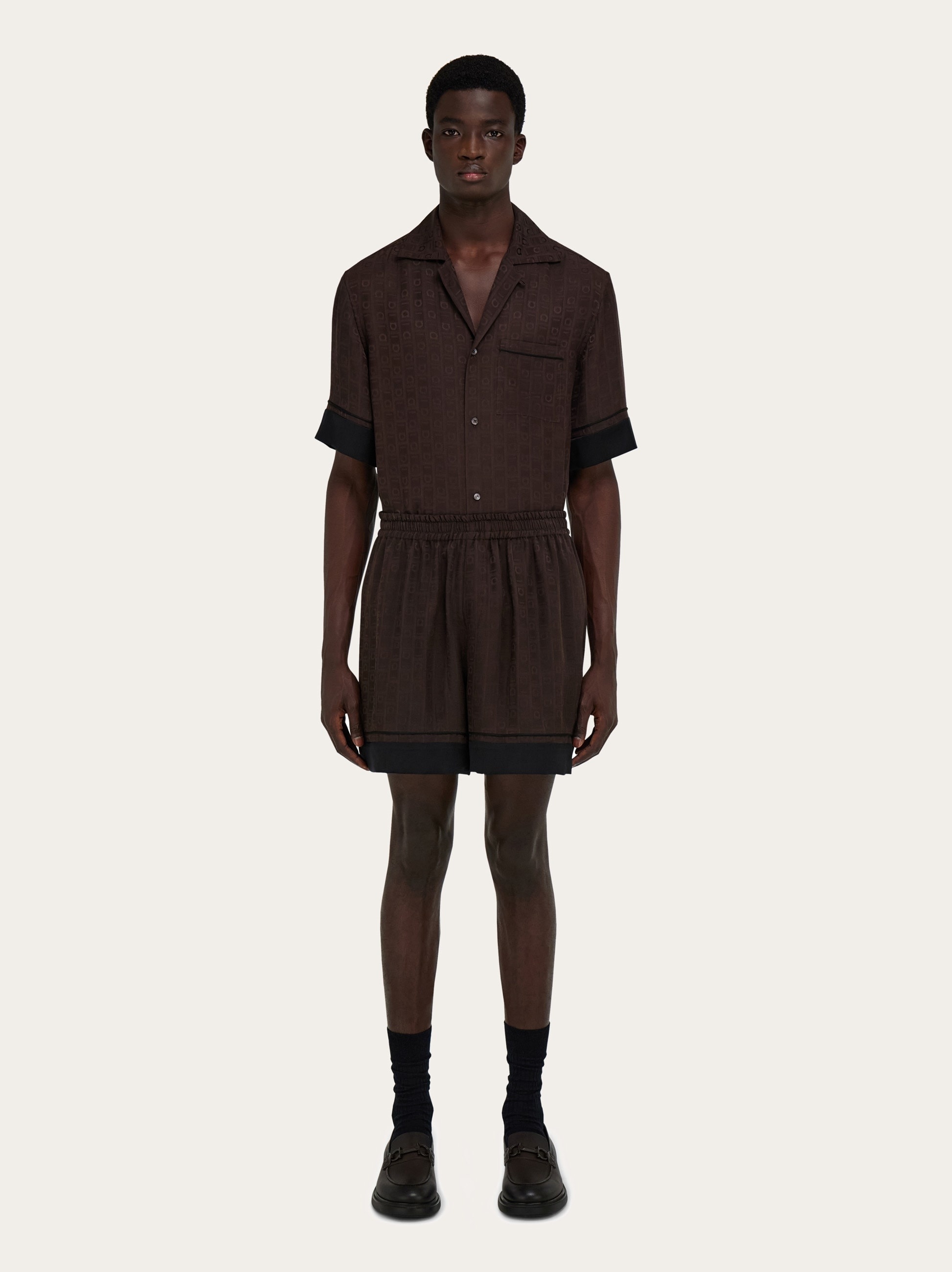 Ferragamo Monogram Bermuda short - 7