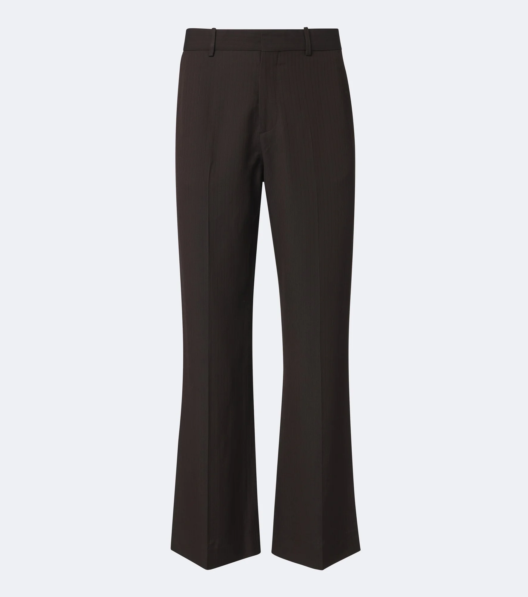 Herringbone straight pants - 1