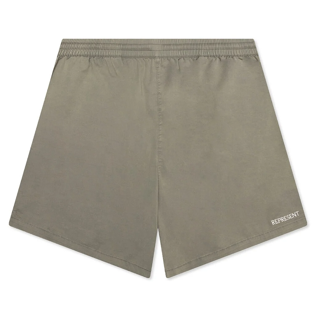 SEASON SCRIPT SHORT - WASHED GREY - 1