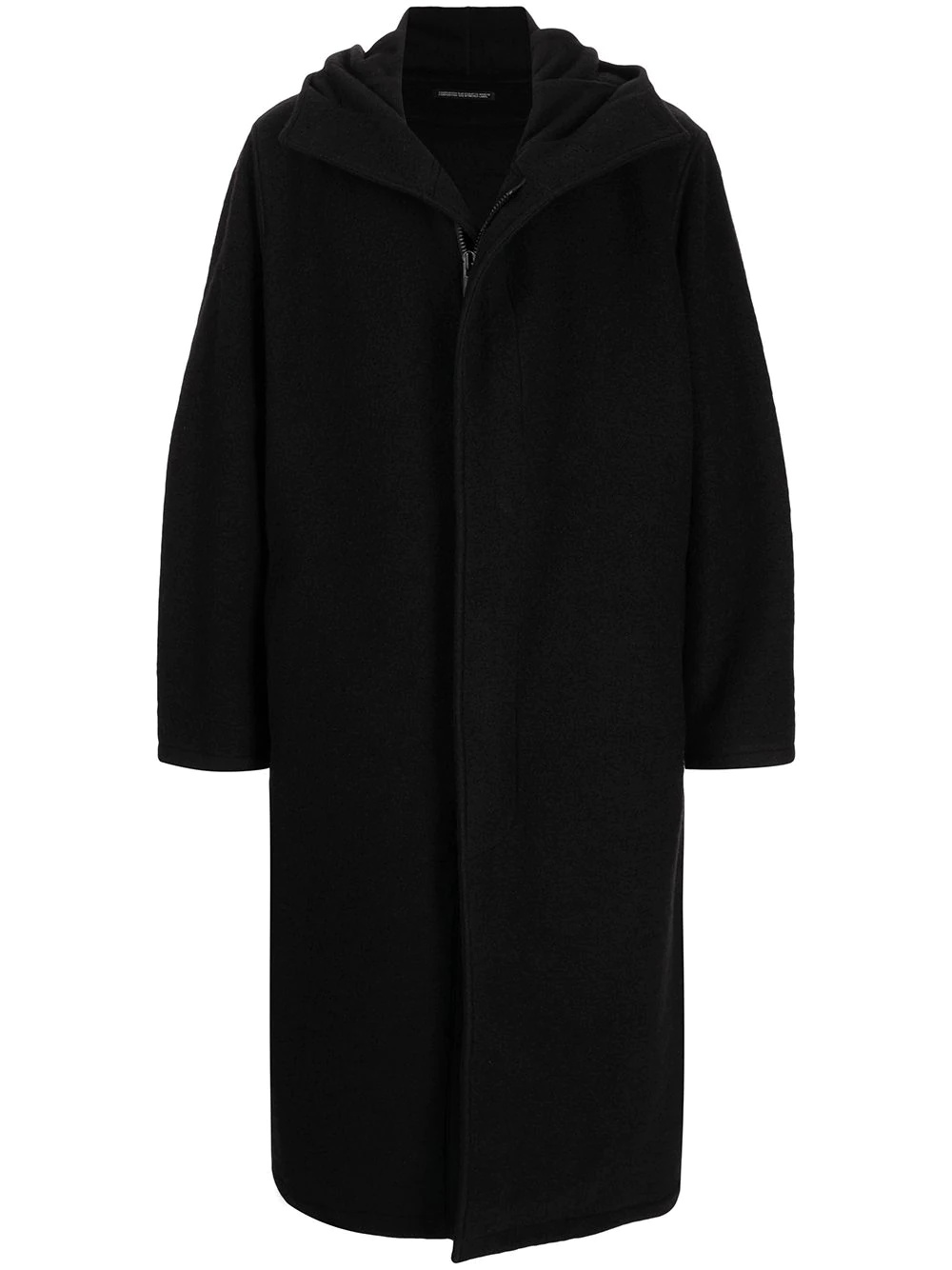 oversized hooded coat - 1