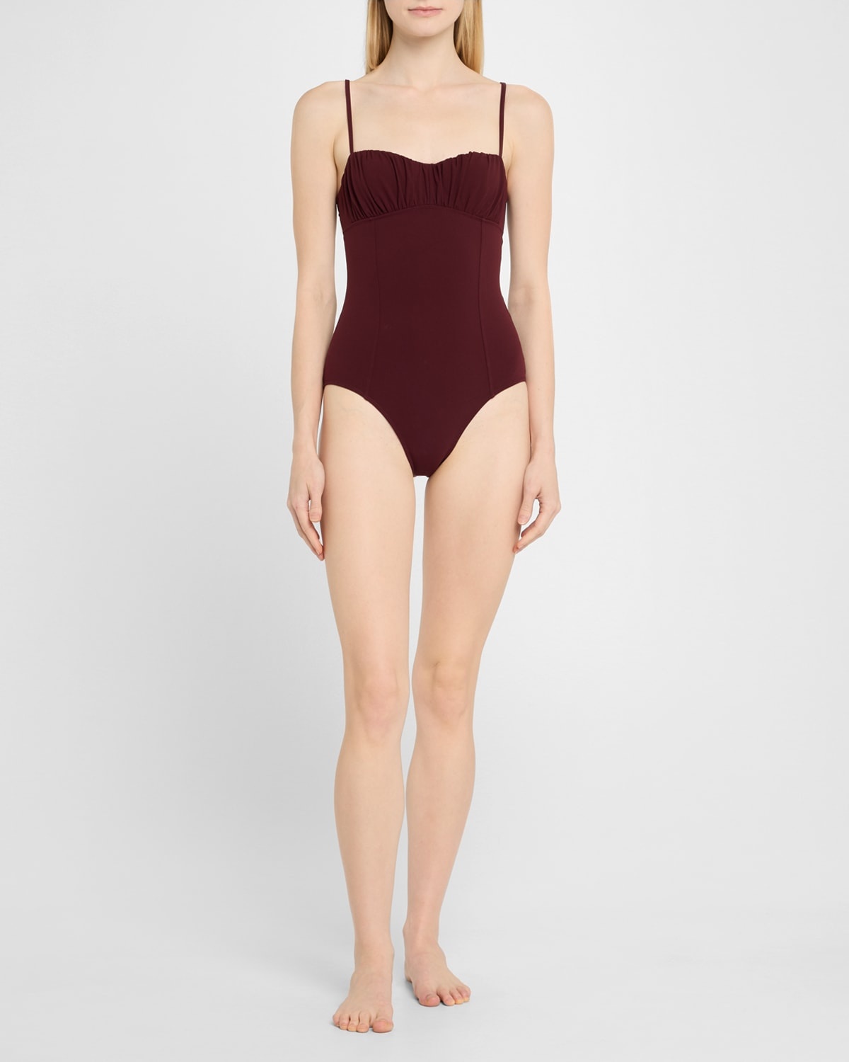 Dalila Ruched One-Piece Swimsuit - 2