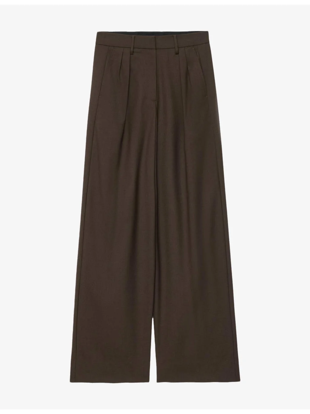 Laura Wide-Leg Wool-Blend Trousers - 1