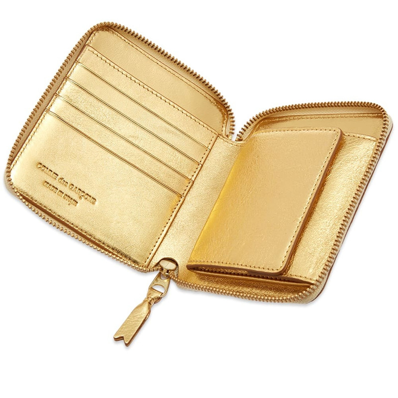 Comme des Garcons SA2100EG Embossed Logo Wallet 3