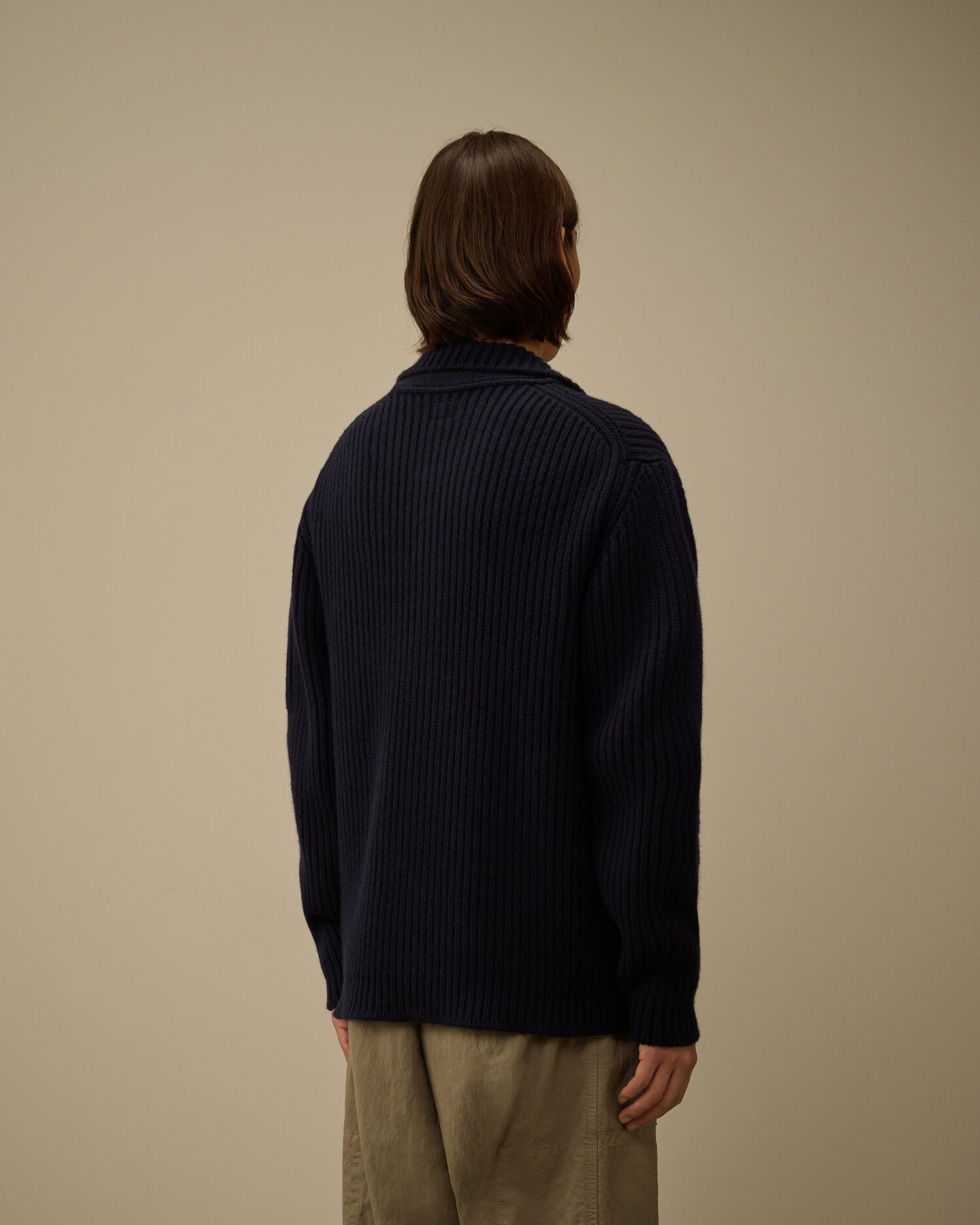 Lambswool GRS Button Cardigan - 4