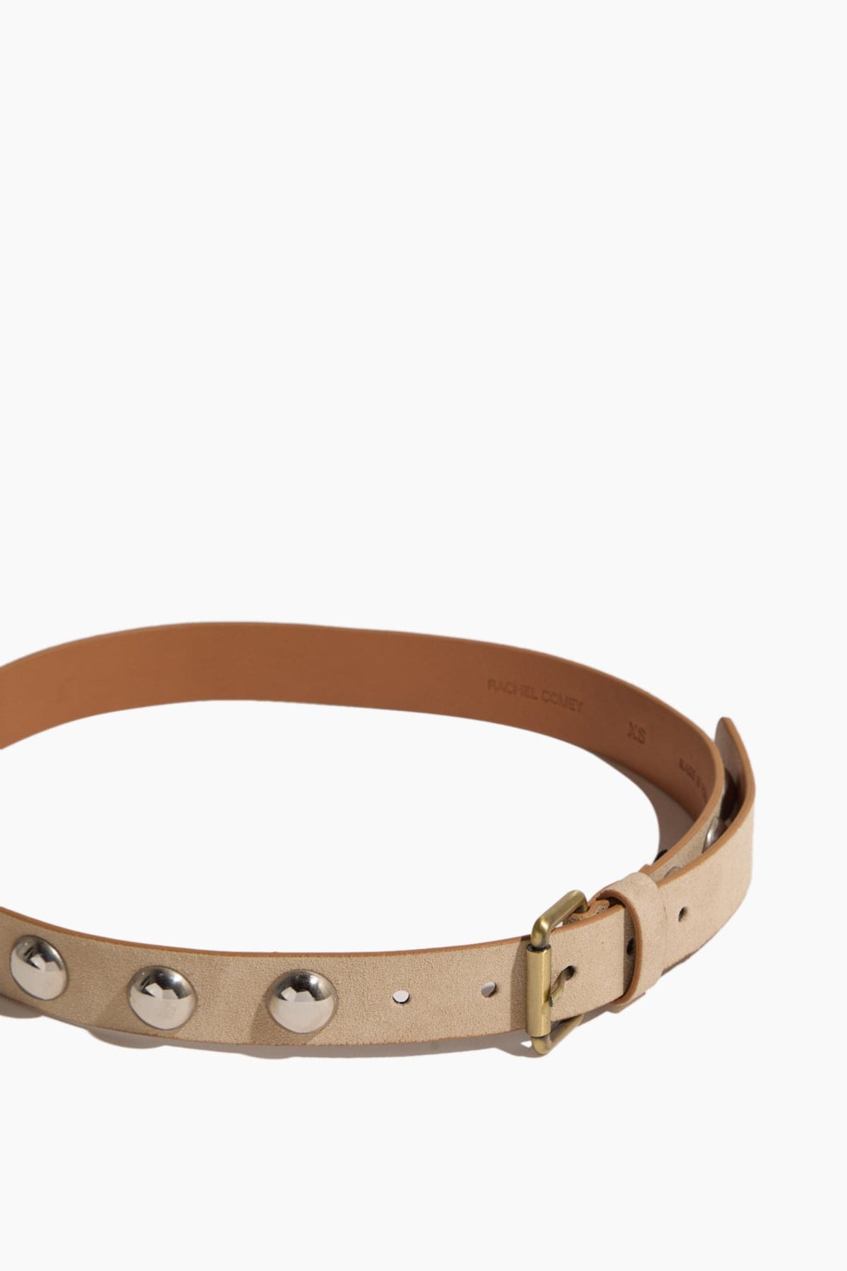 Studded Hip Belt in Stone - 3