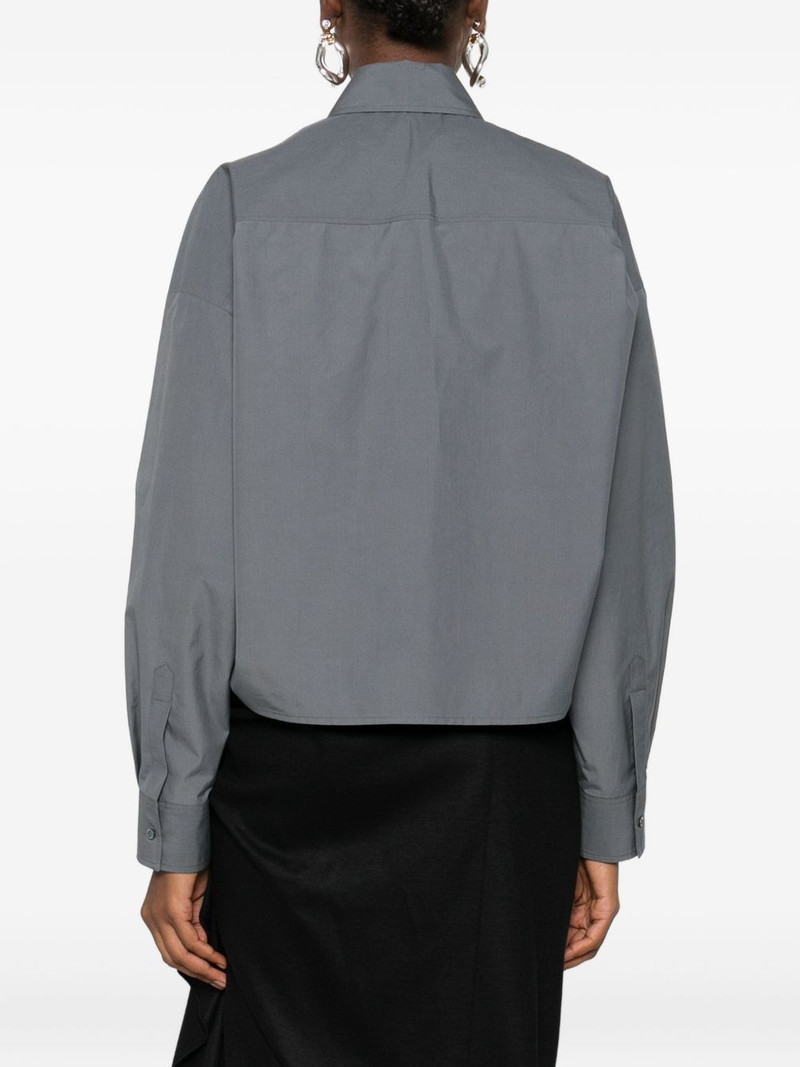 button-down cropped shirt 4