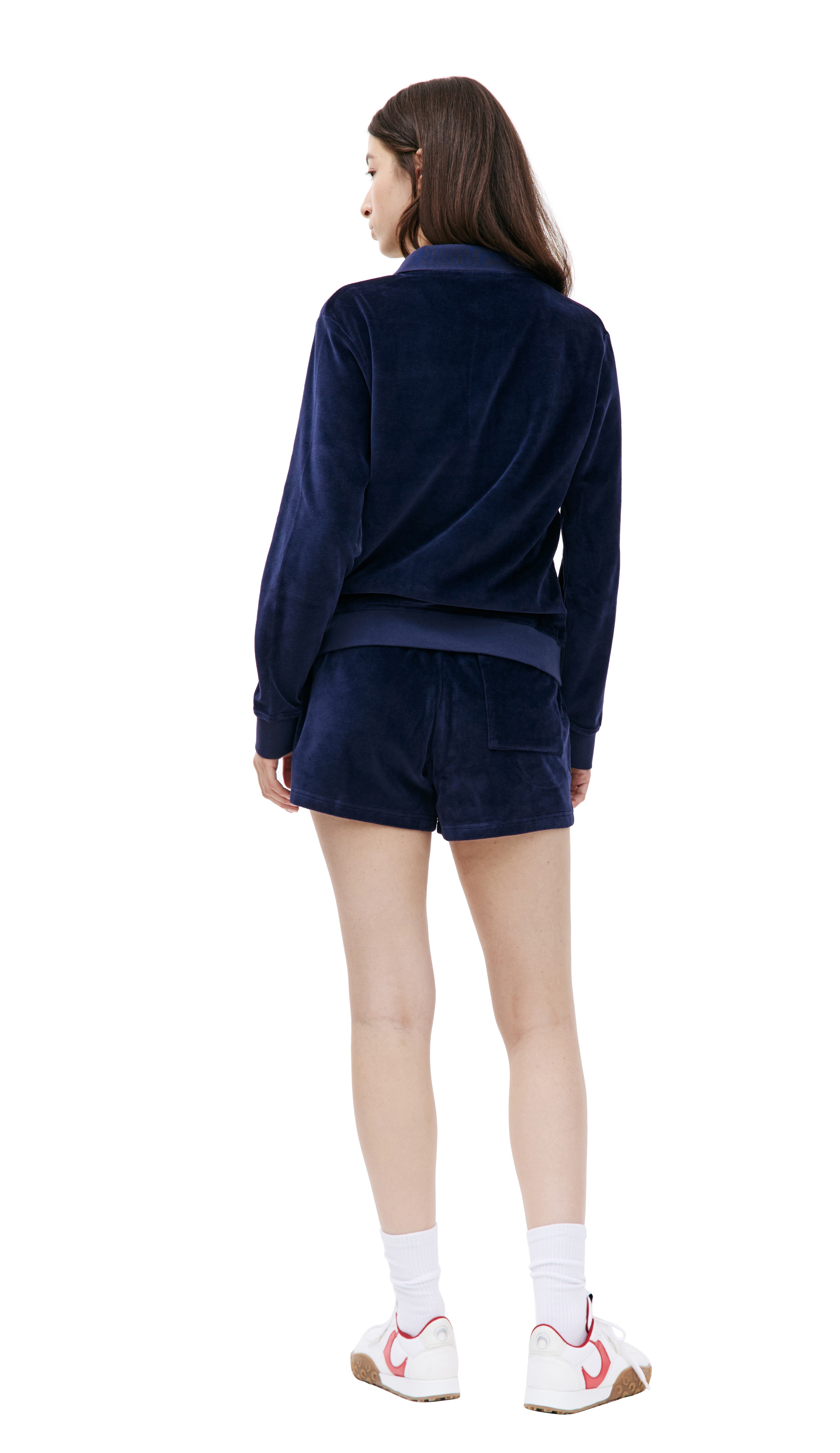 SRC VELOUR LONGSLEEVE POLO - 3