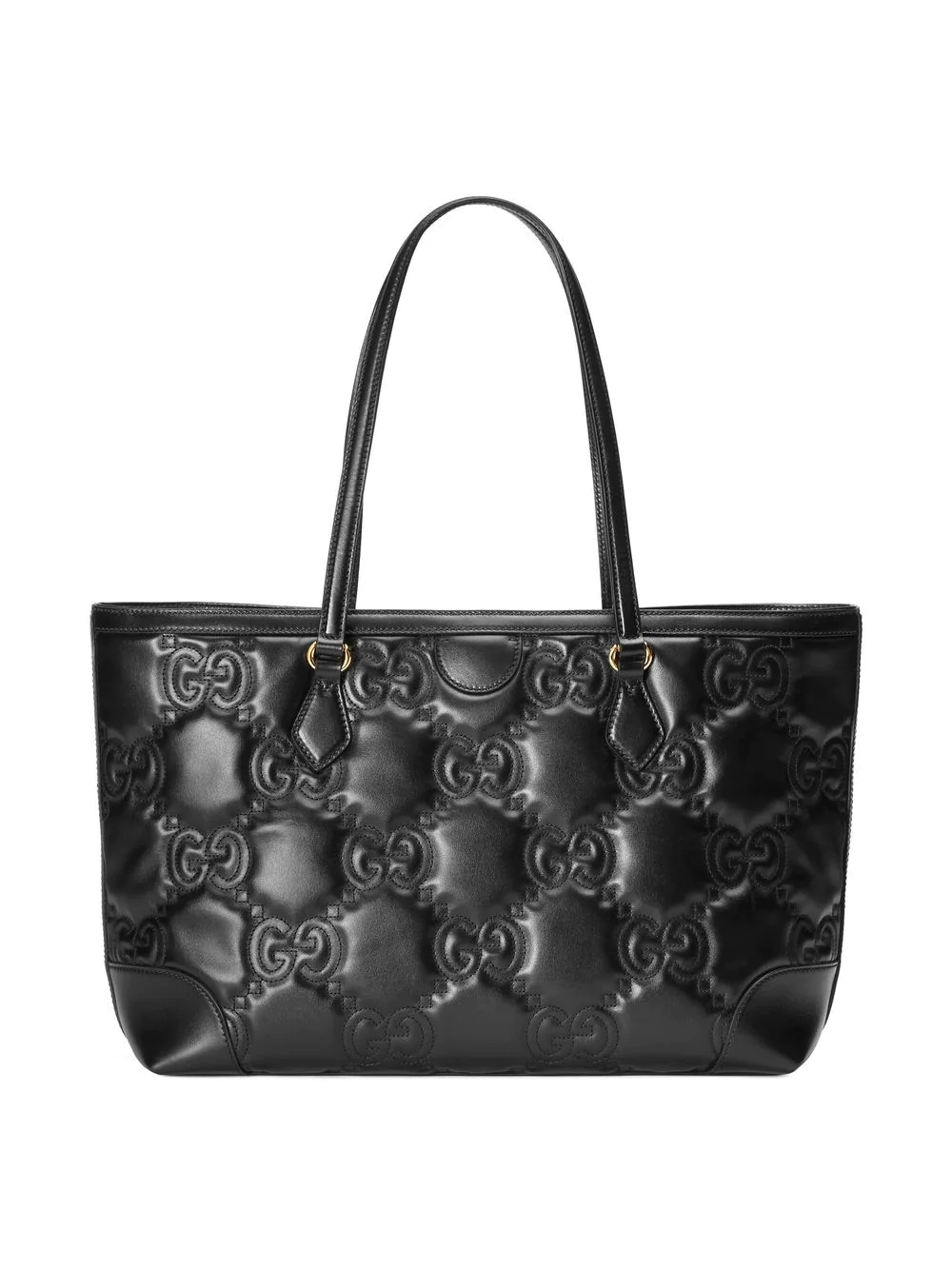 GG-quilted leather tote bag - 2